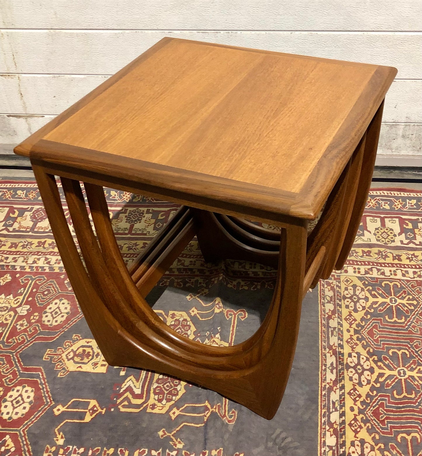 000672....Handsome Retro G Plan Nest Of Teak Tables