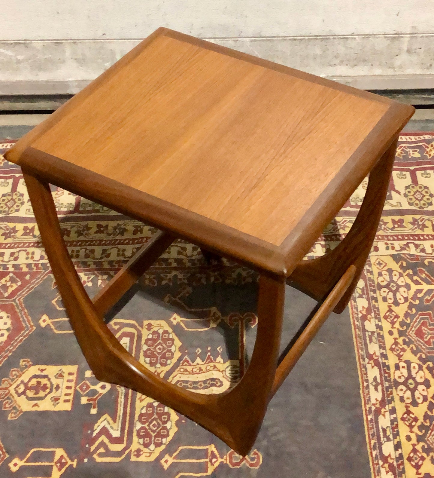 000672....Handsome Retro G Plan Nest Of Teak Tables