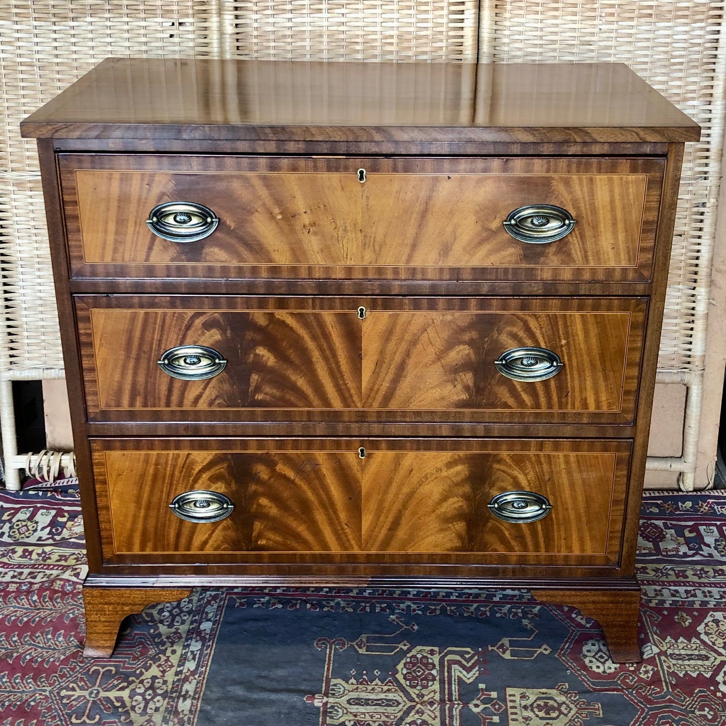 000513....Chest Of Drawers Vintage Mahogany