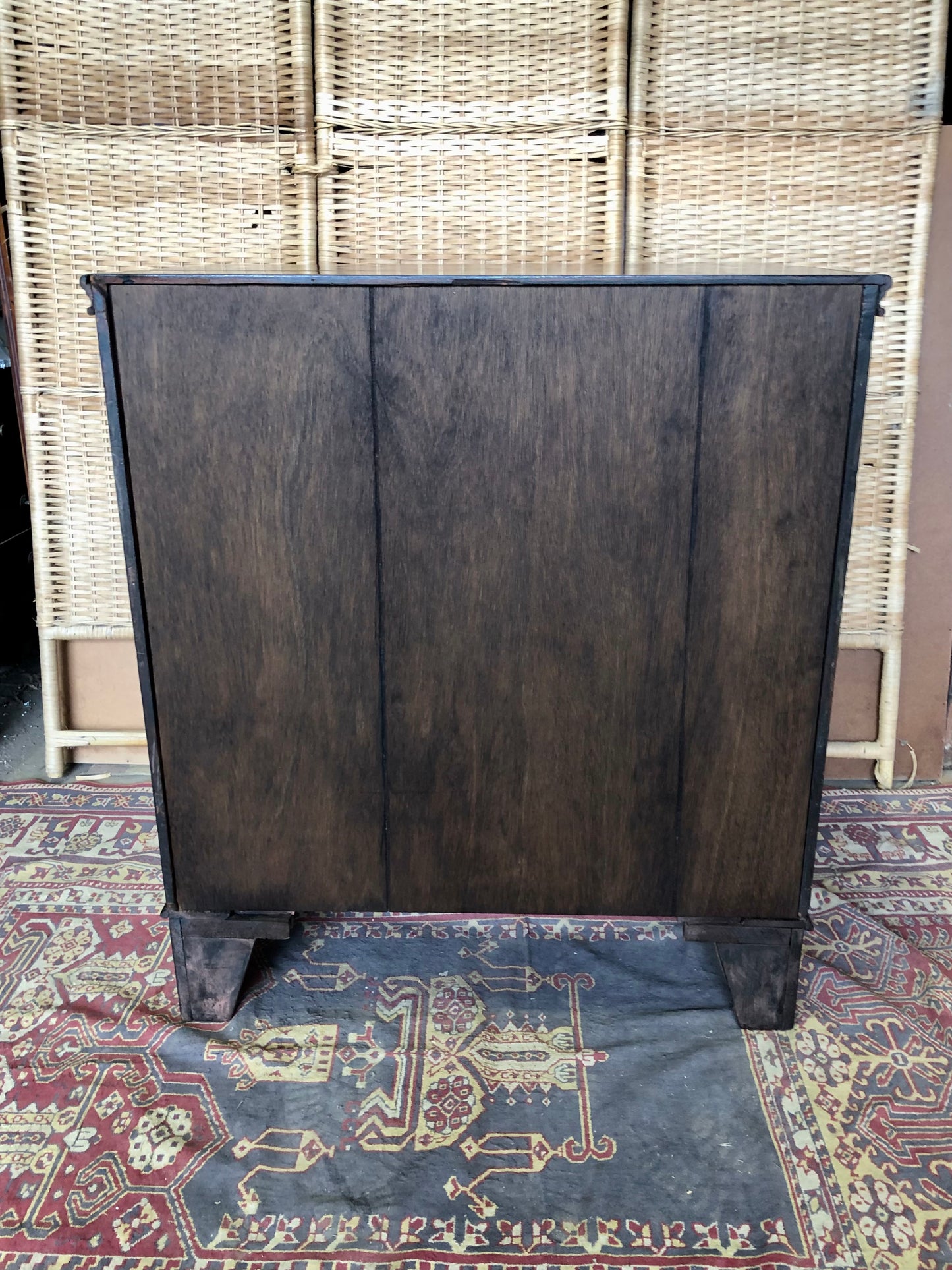 000511....Handsome Antique Collectors Chest Or Chart Chest