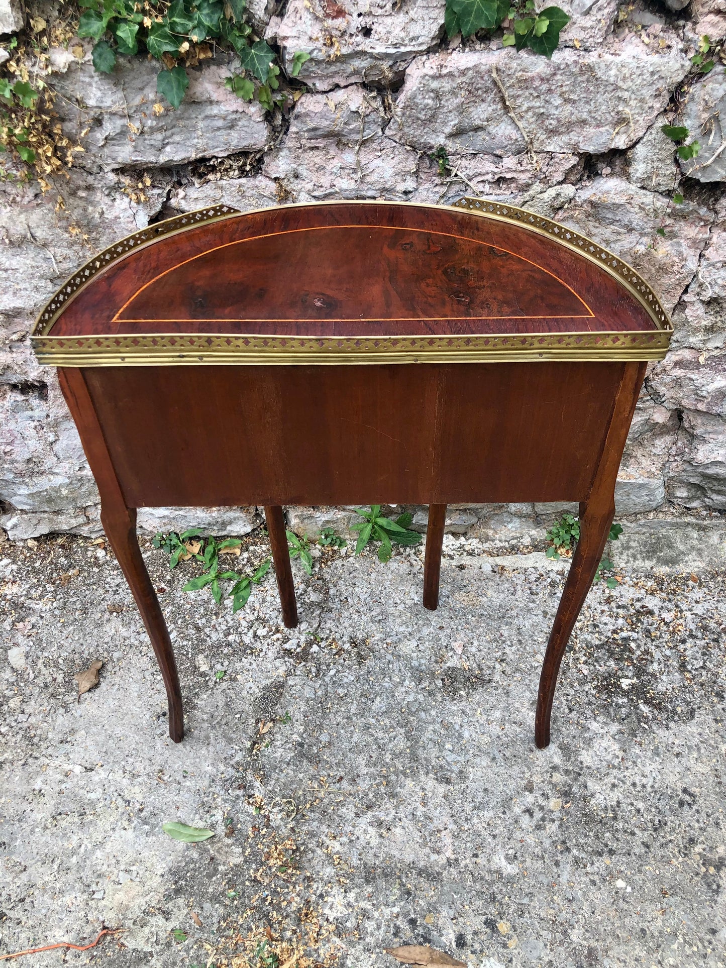 000502....Handsome Vintage French Lamp Or Bedside Table