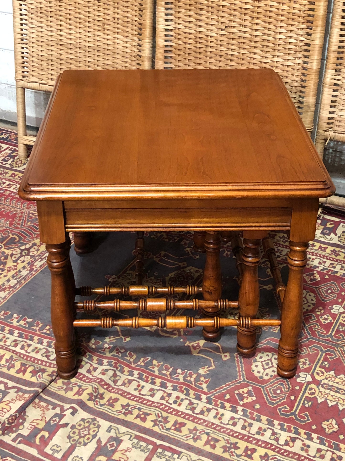 000617....Handsome Vintage Nest Of Coffee Tables