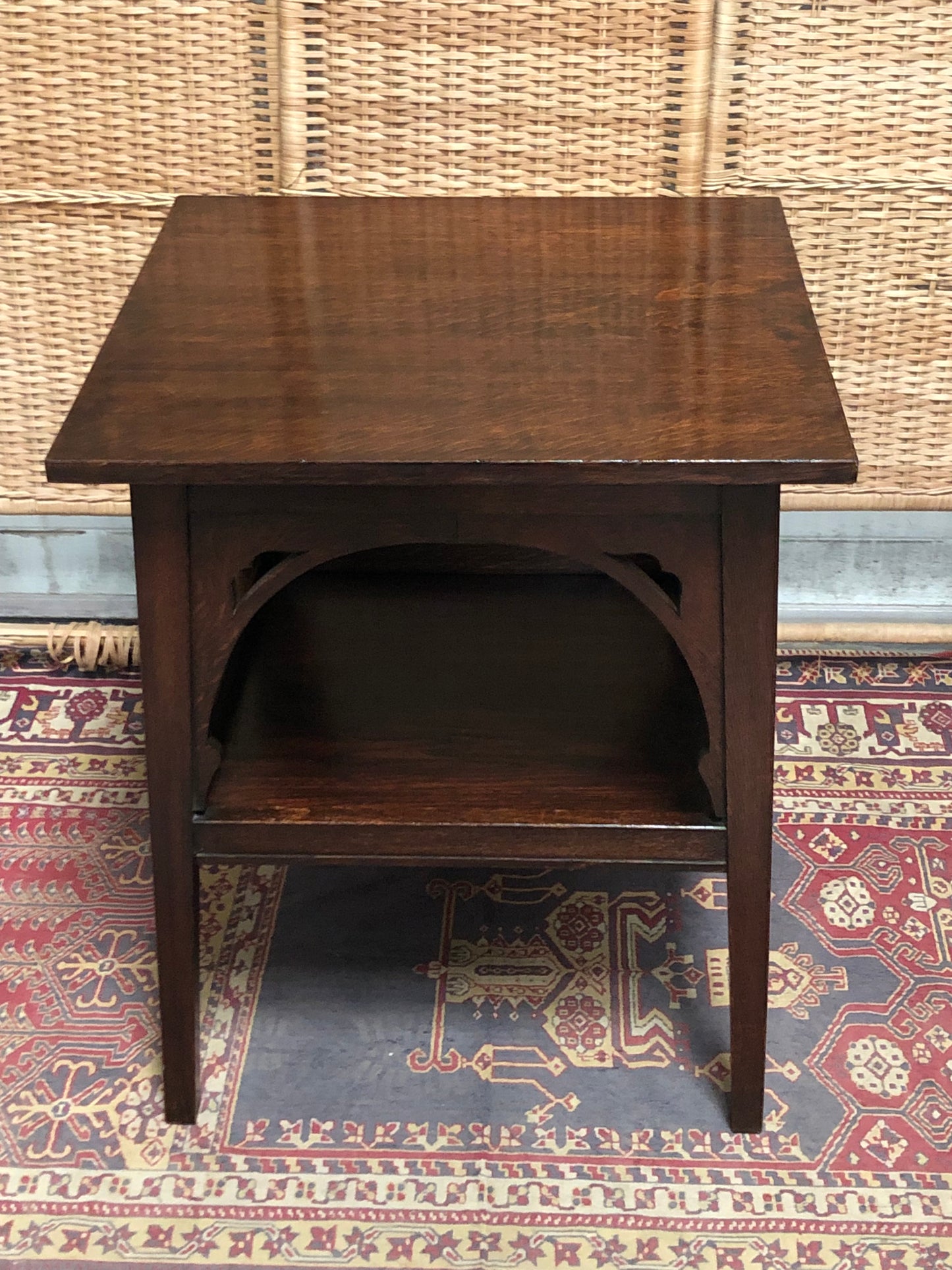 000622....Handsome Arts And Crafts Oak Table ( sold )