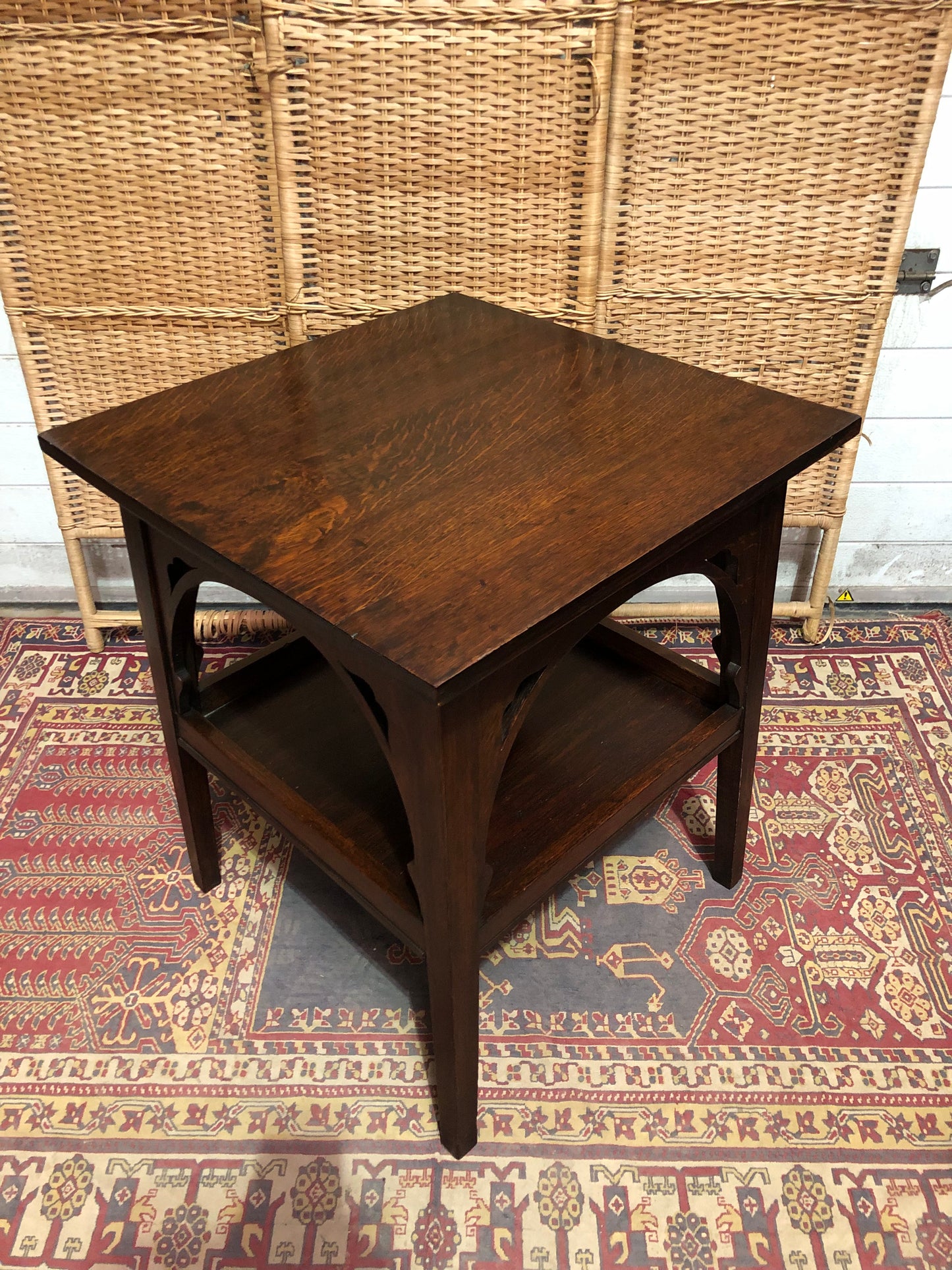 000622....Handsome Arts And Crafts Oak Table ( sold )