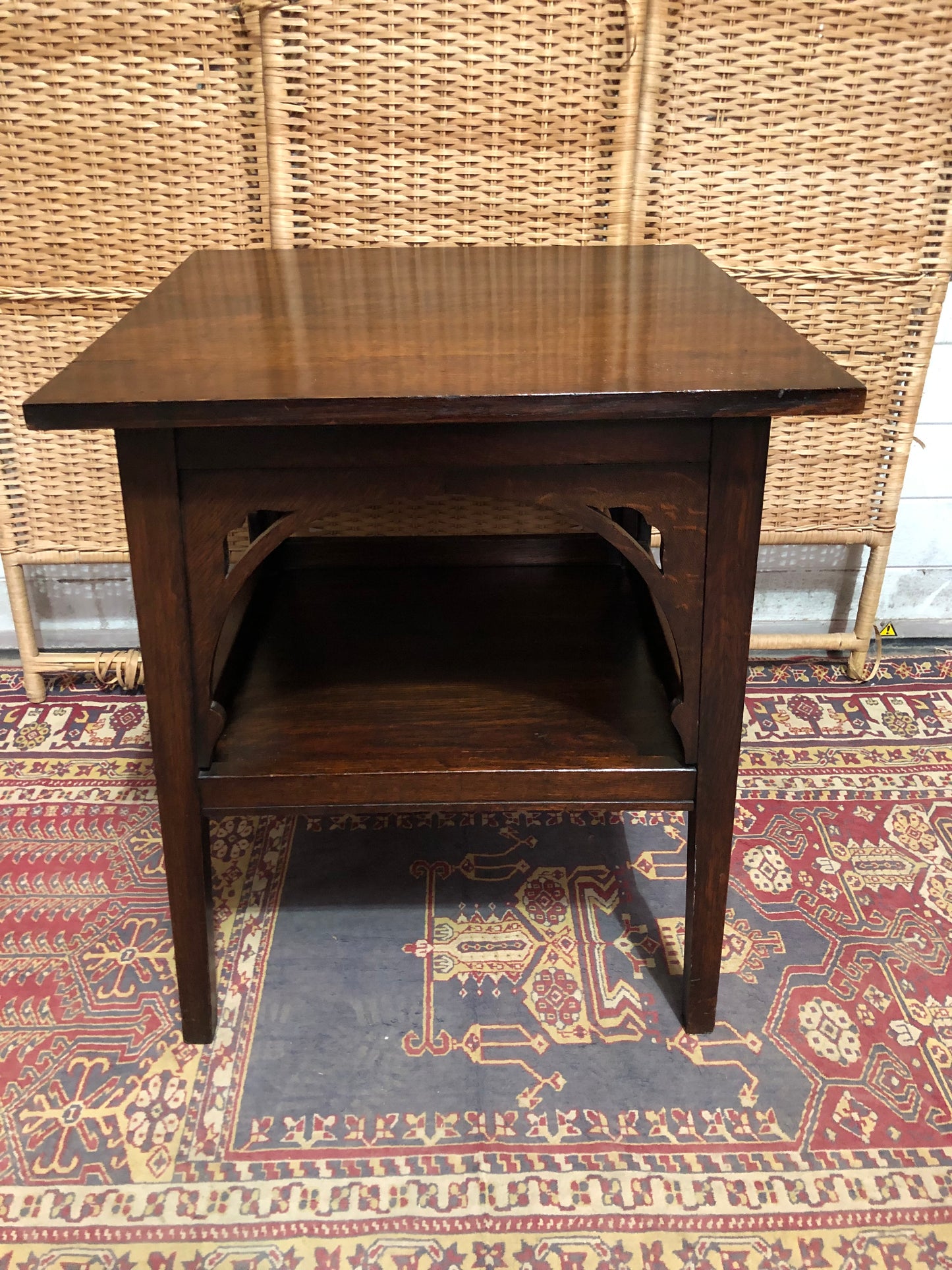 000622....Handsome Arts And Crafts Oak Table ( sold )