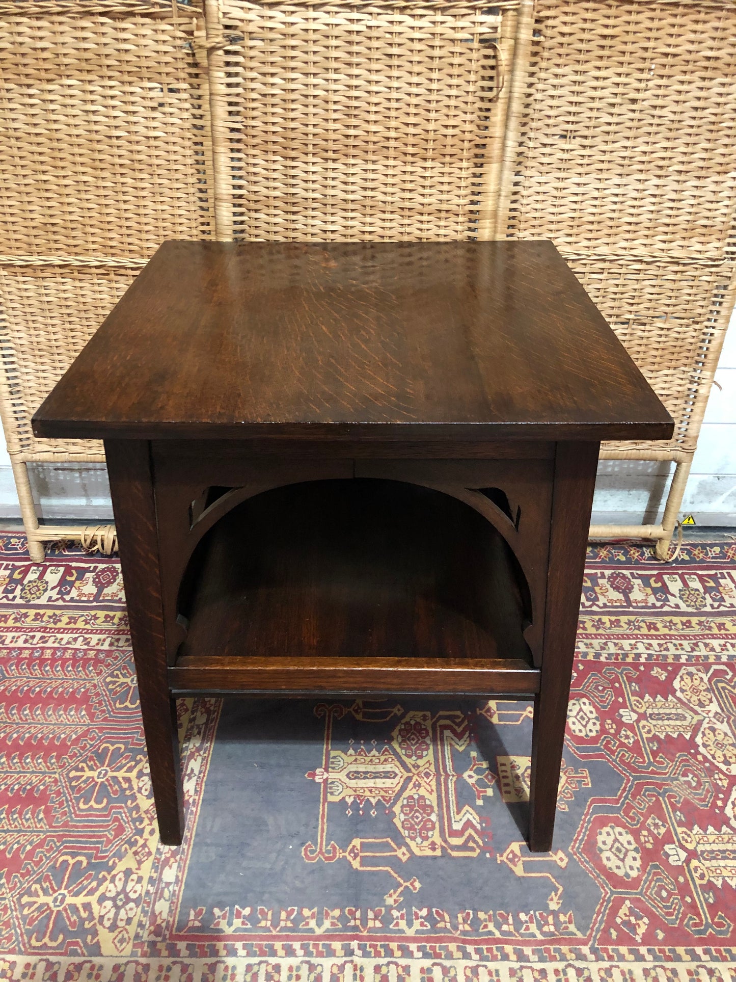 000622....Handsome Arts And Crafts Oak Table ( sold )