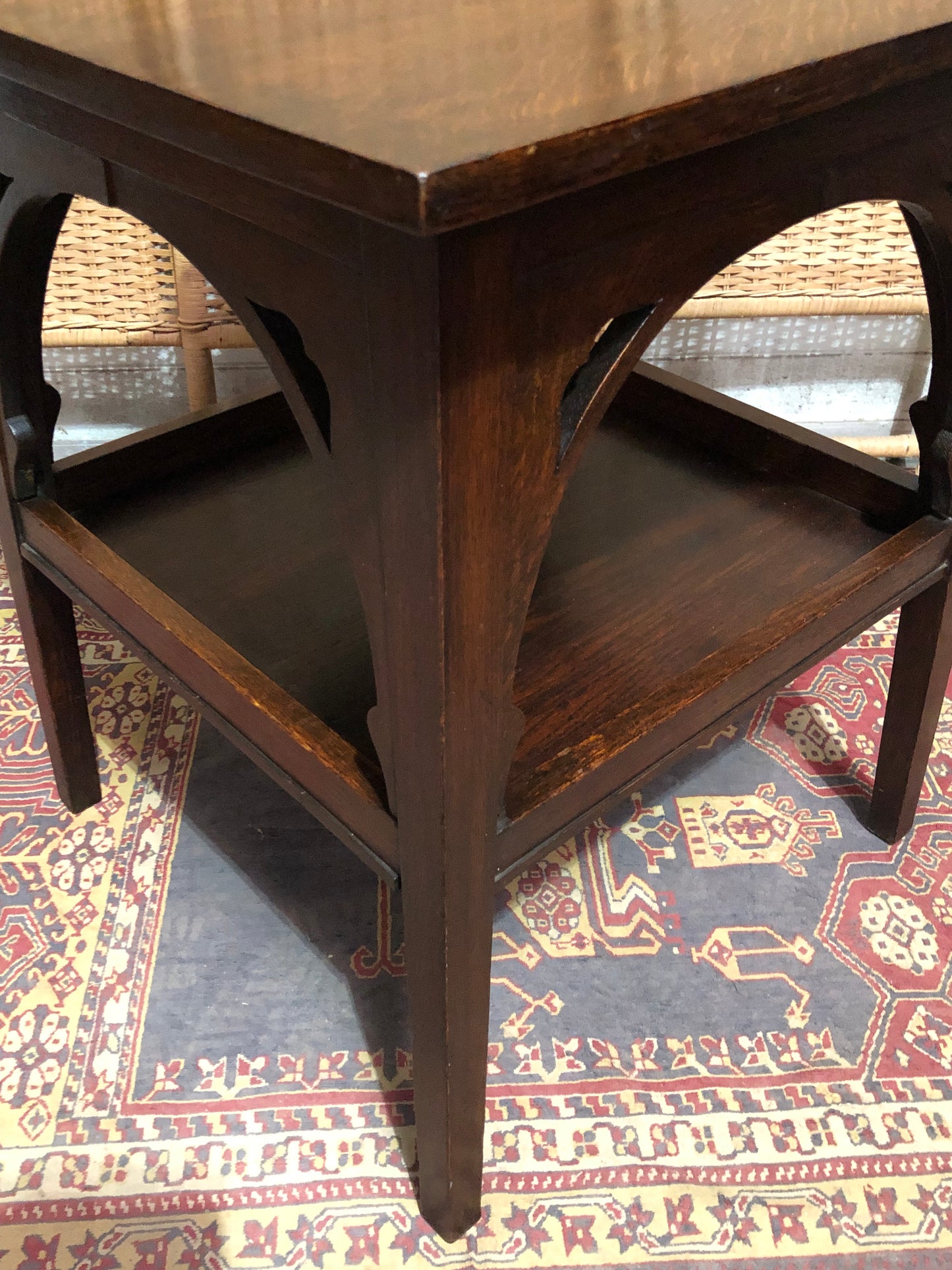 000622....Handsome Arts And Crafts Oak Table ( sold )