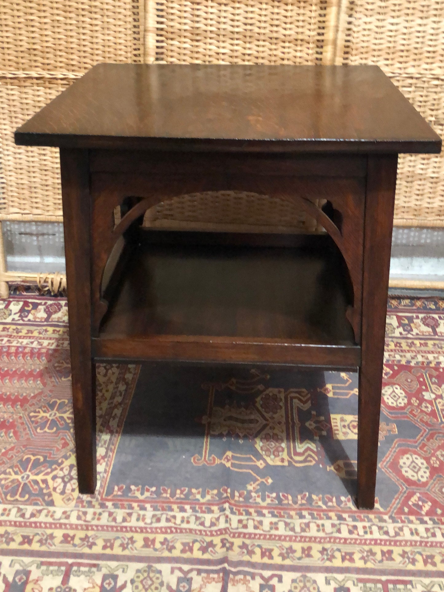 000622....Handsome Arts And Crafts Oak Table ( sold )
