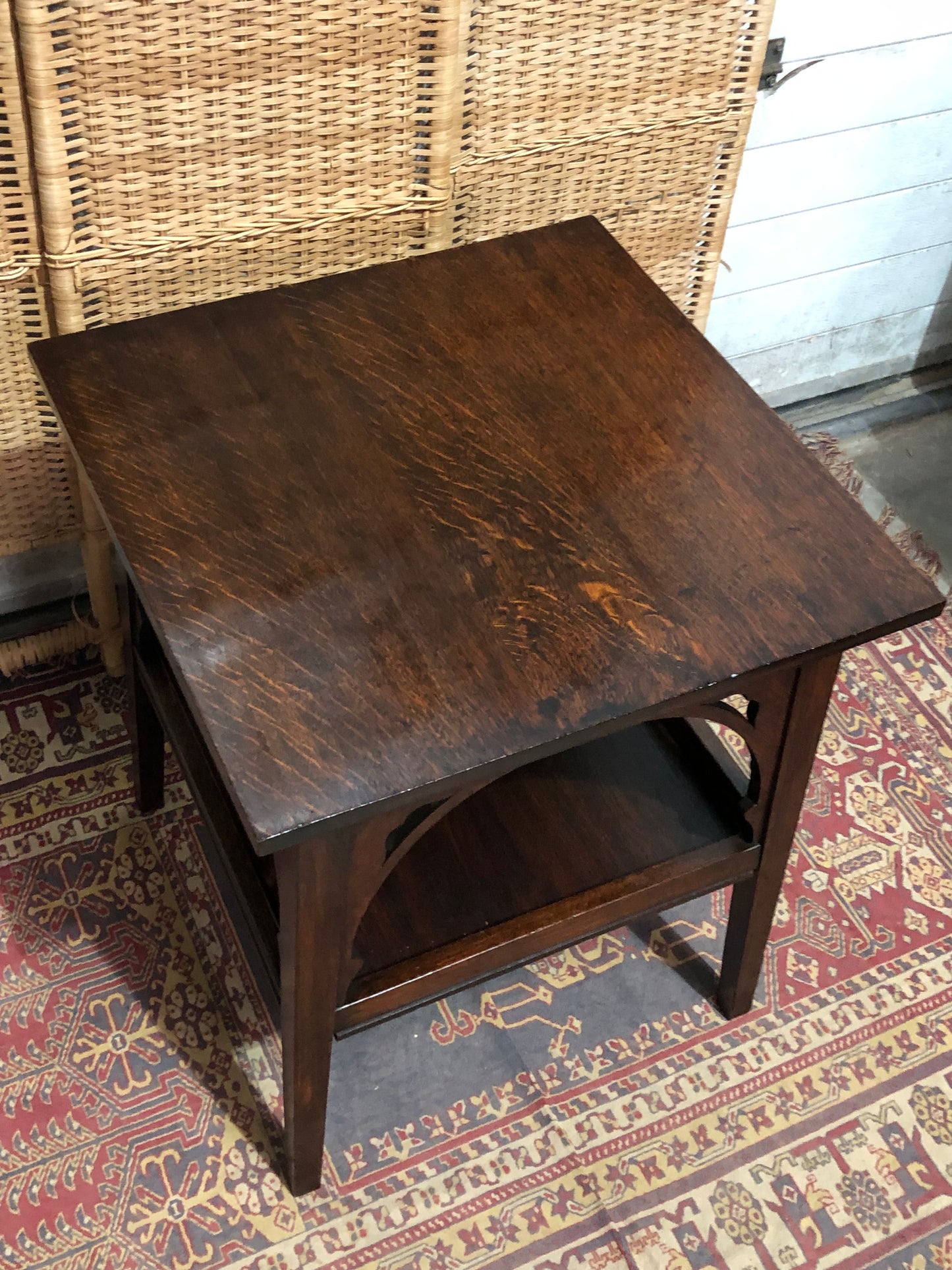 000622....Handsome Arts And Crafts Oak Table ( sold )