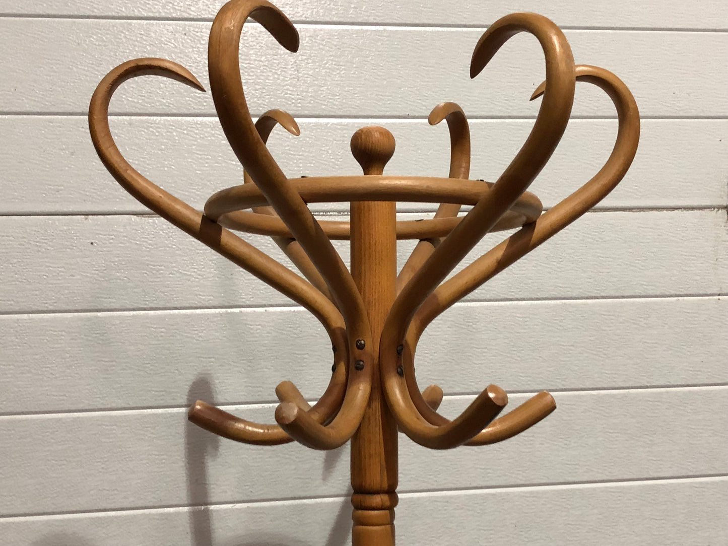 000616....Handsome Vintage Bentwood Coat Rack Or Hall Stand ( sold )