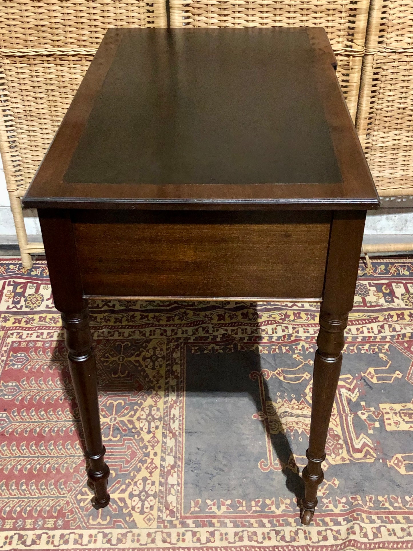000583....Handsome Antique Mahogany Desk