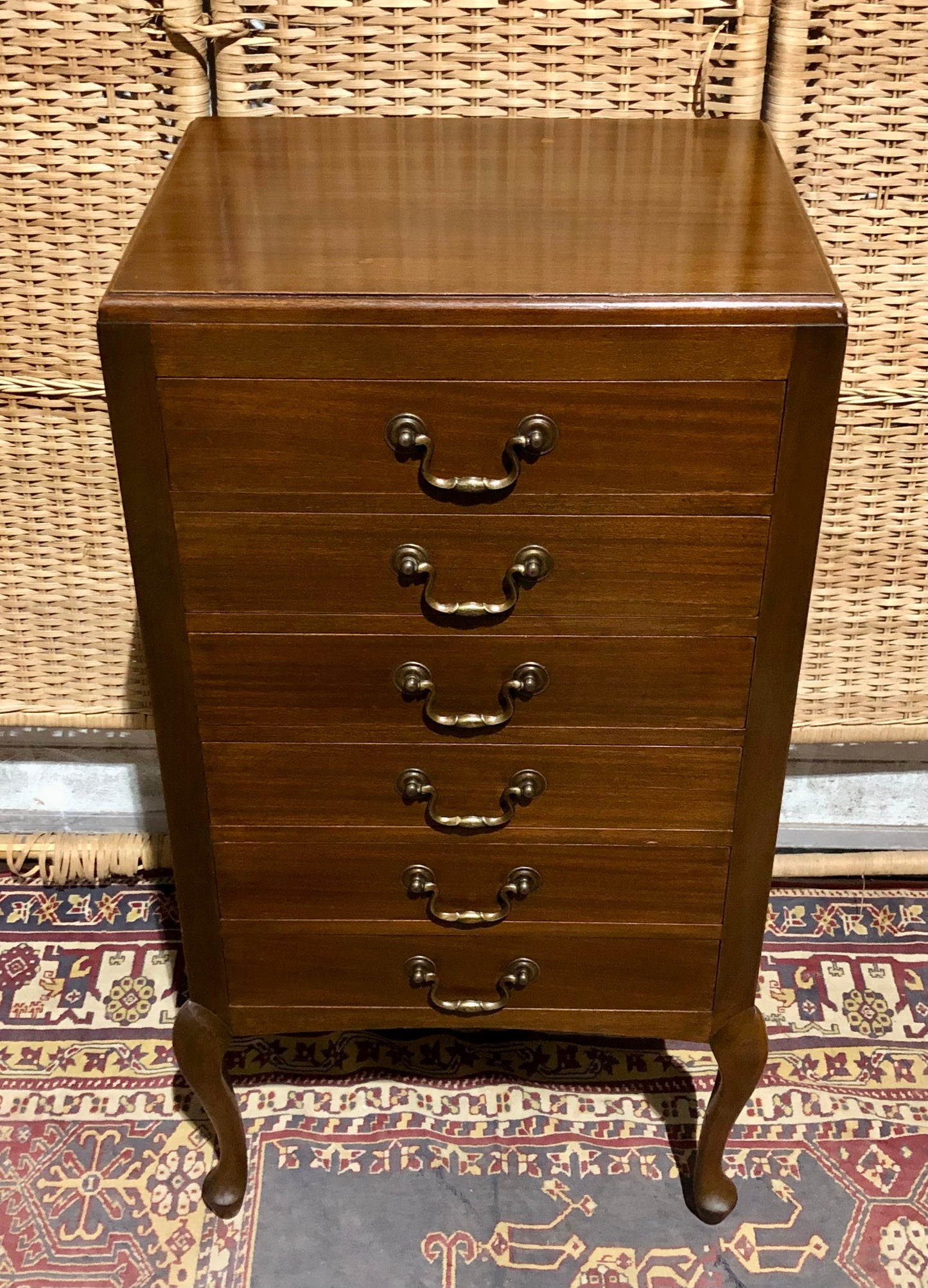 000582....Handsome Art Deco Style Music Chest / Cabinet