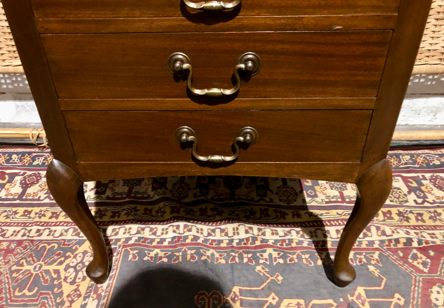 000582....Handsome Art Deco Style Music Chest / Cabinet