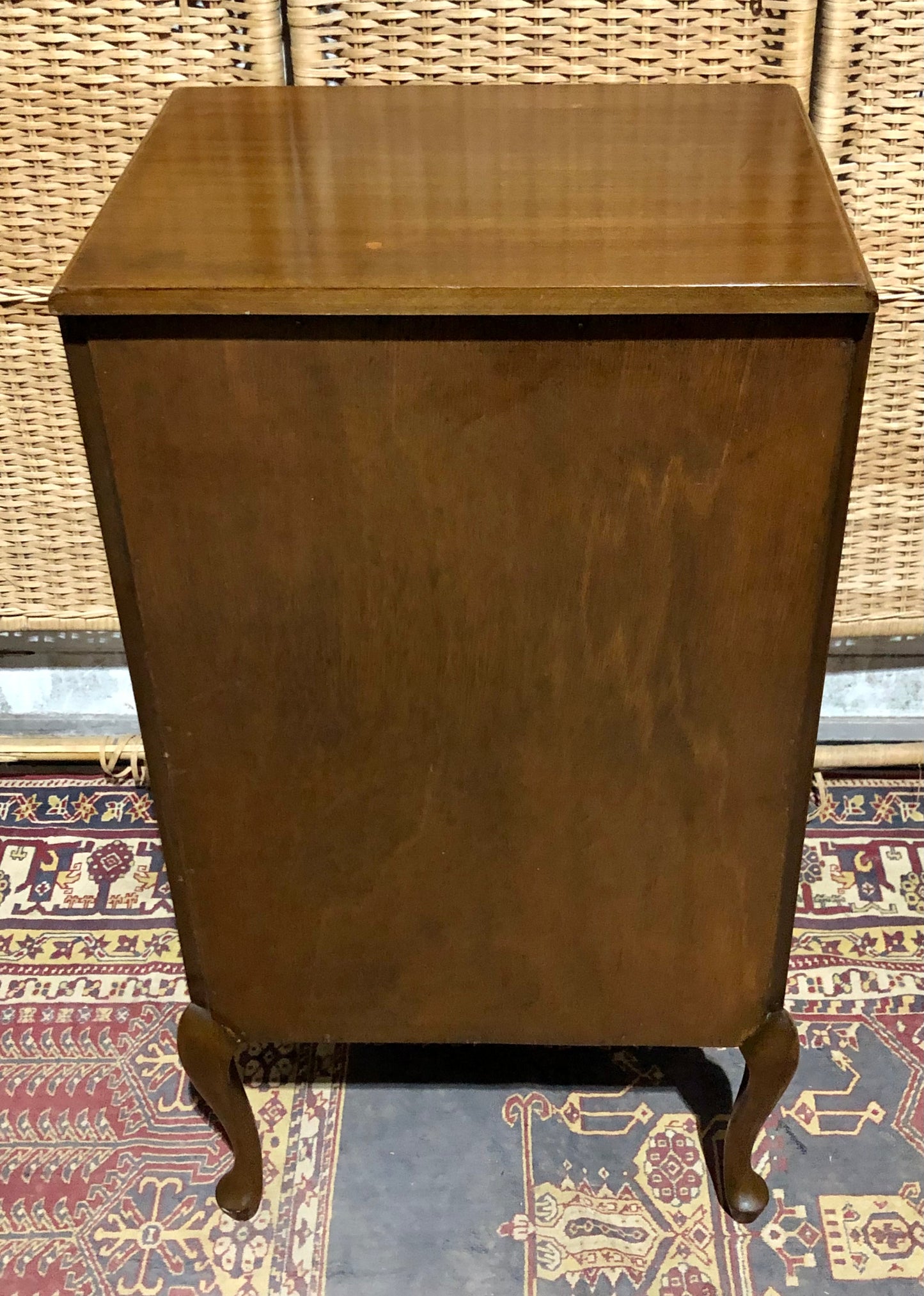 000582....Handsome Art Deco Style Music Chest / Cabinet