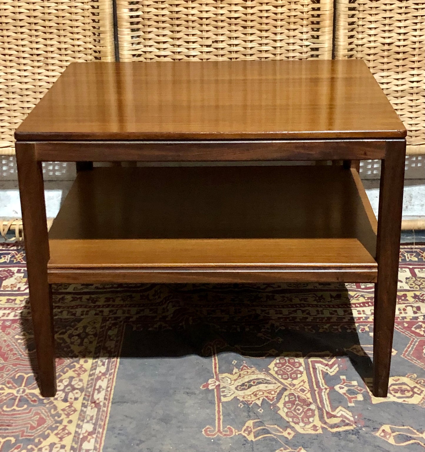 000581....Handsome Teak Retro Coffee Table