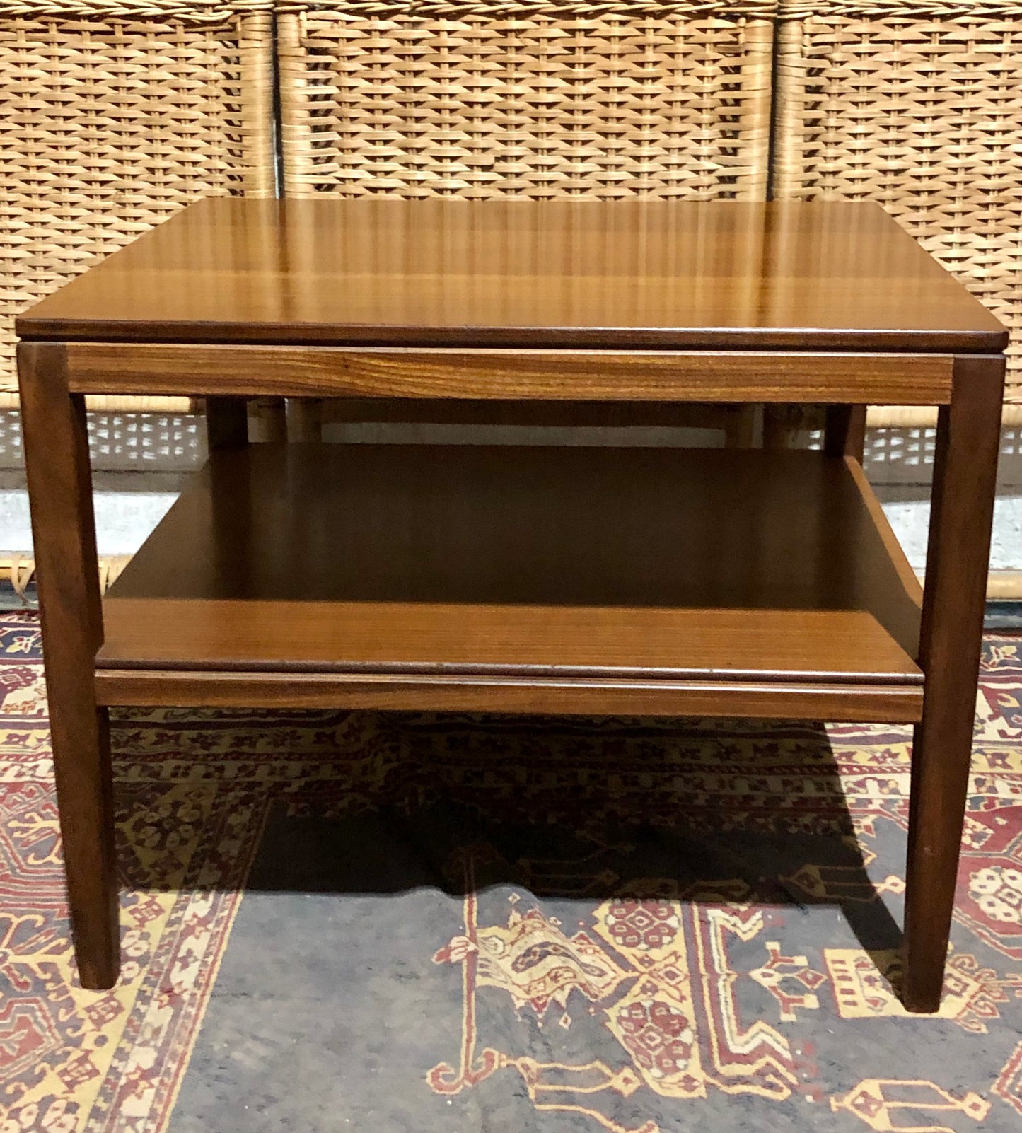 000581....Handsome Teak Retro Coffee Table