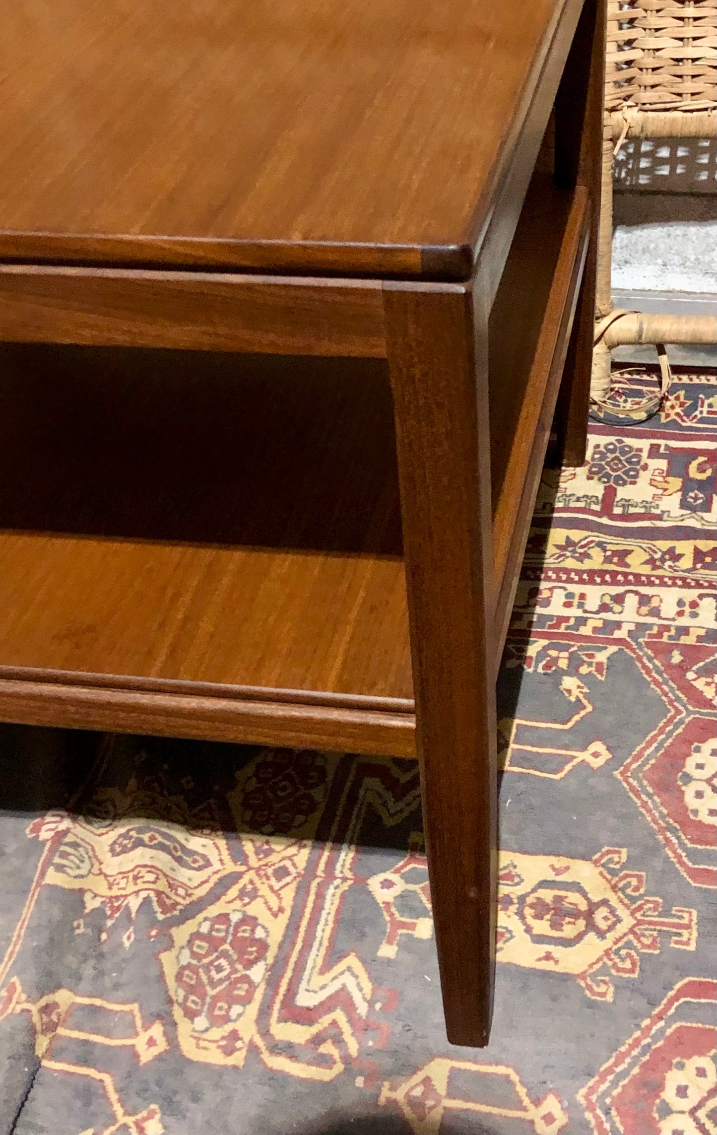 000581....Handsome Teak Retro Coffee Table