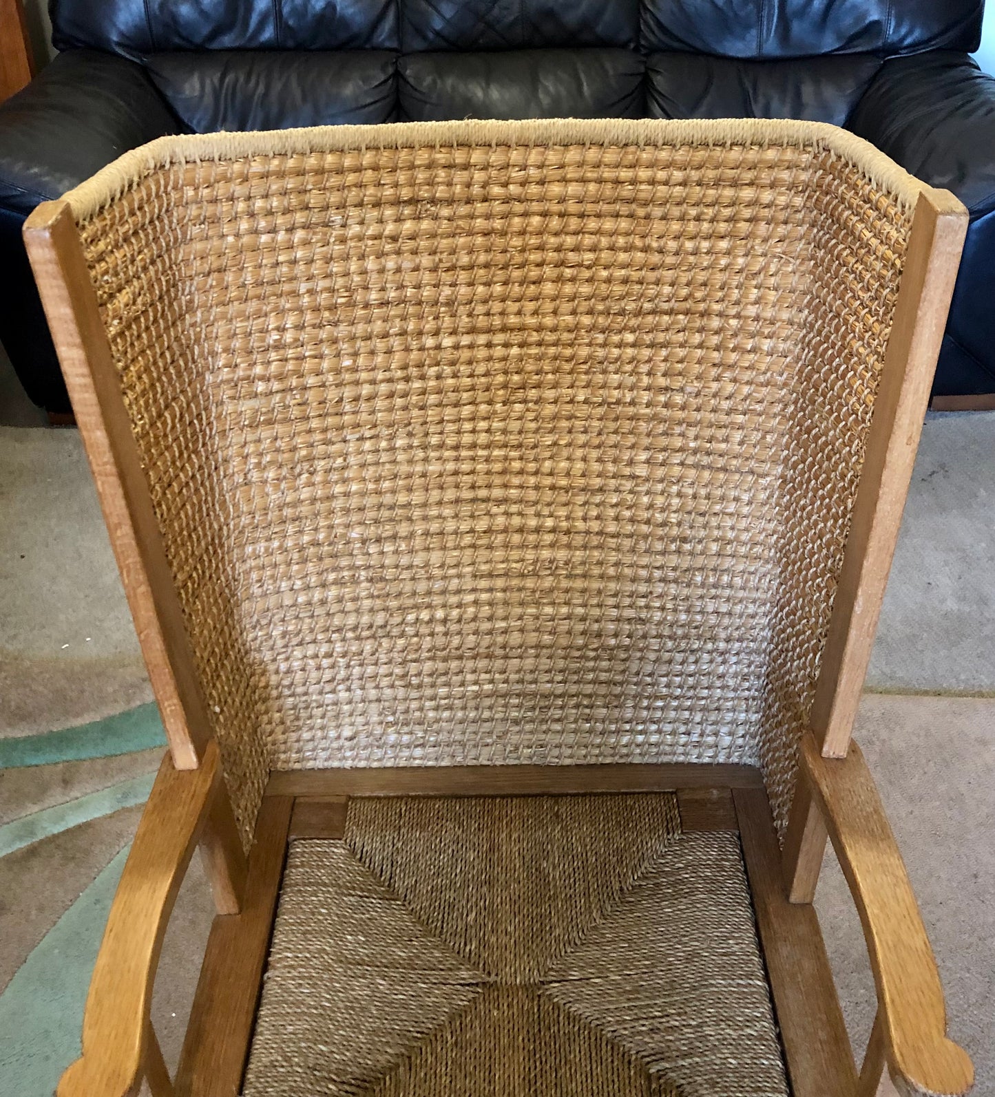 000579....Handsome Vintage Orkney Chair Orkney Armchair ( sold )