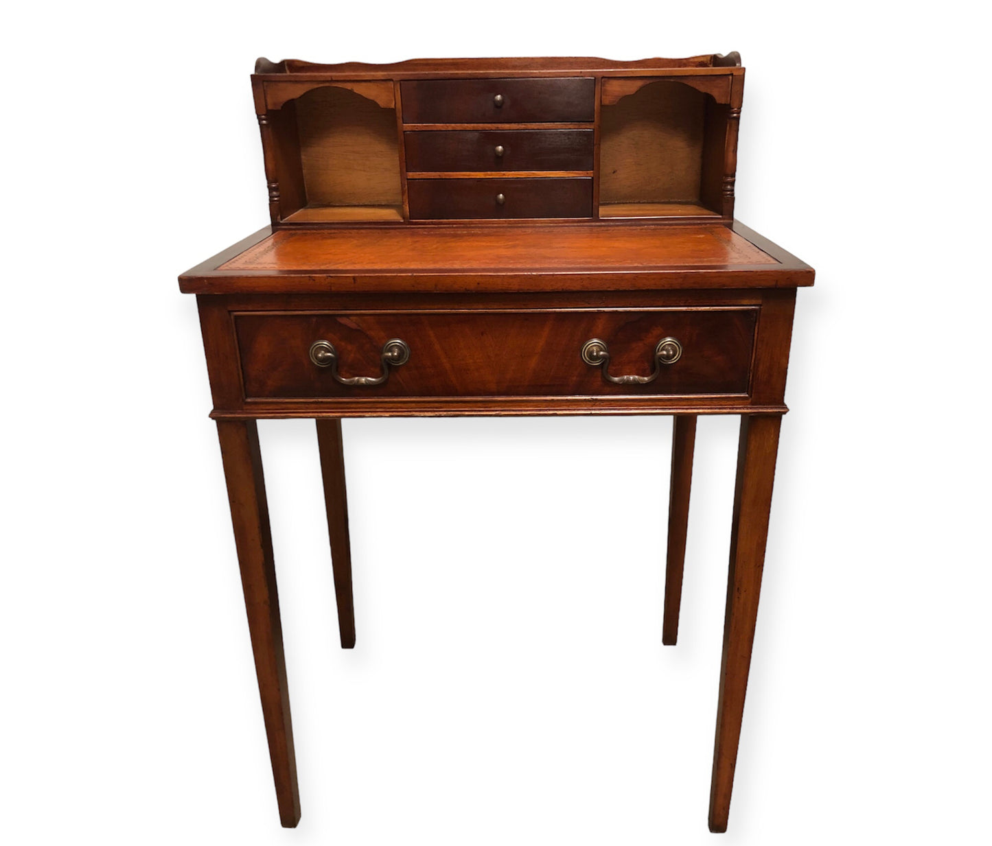 000723....Handsome Vintage Mahogany Desk