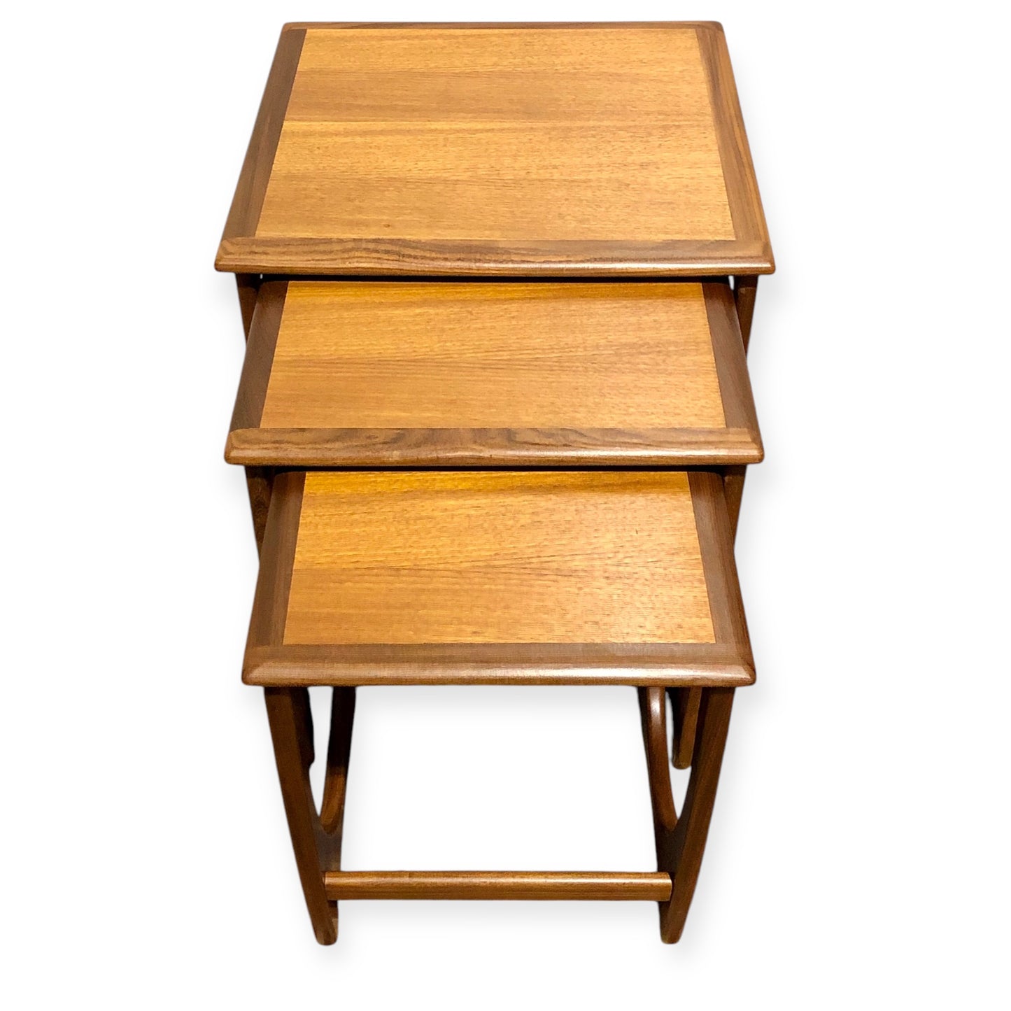 000672....Handsome Retro G Plan Nest Of Teak Tables