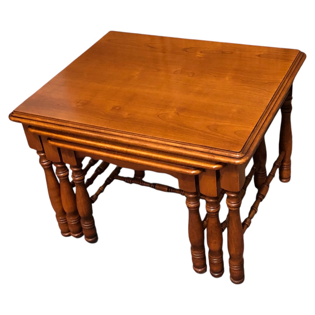 000617....Handsome Vintage Nest Of Coffee Tables