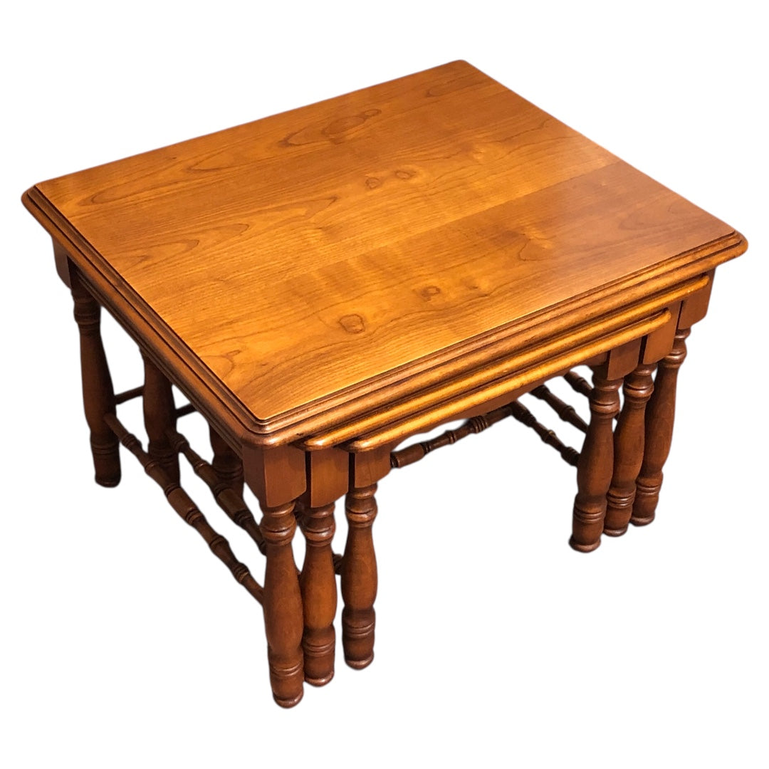 000617....Handsome Vintage Nest Of Coffee Tables