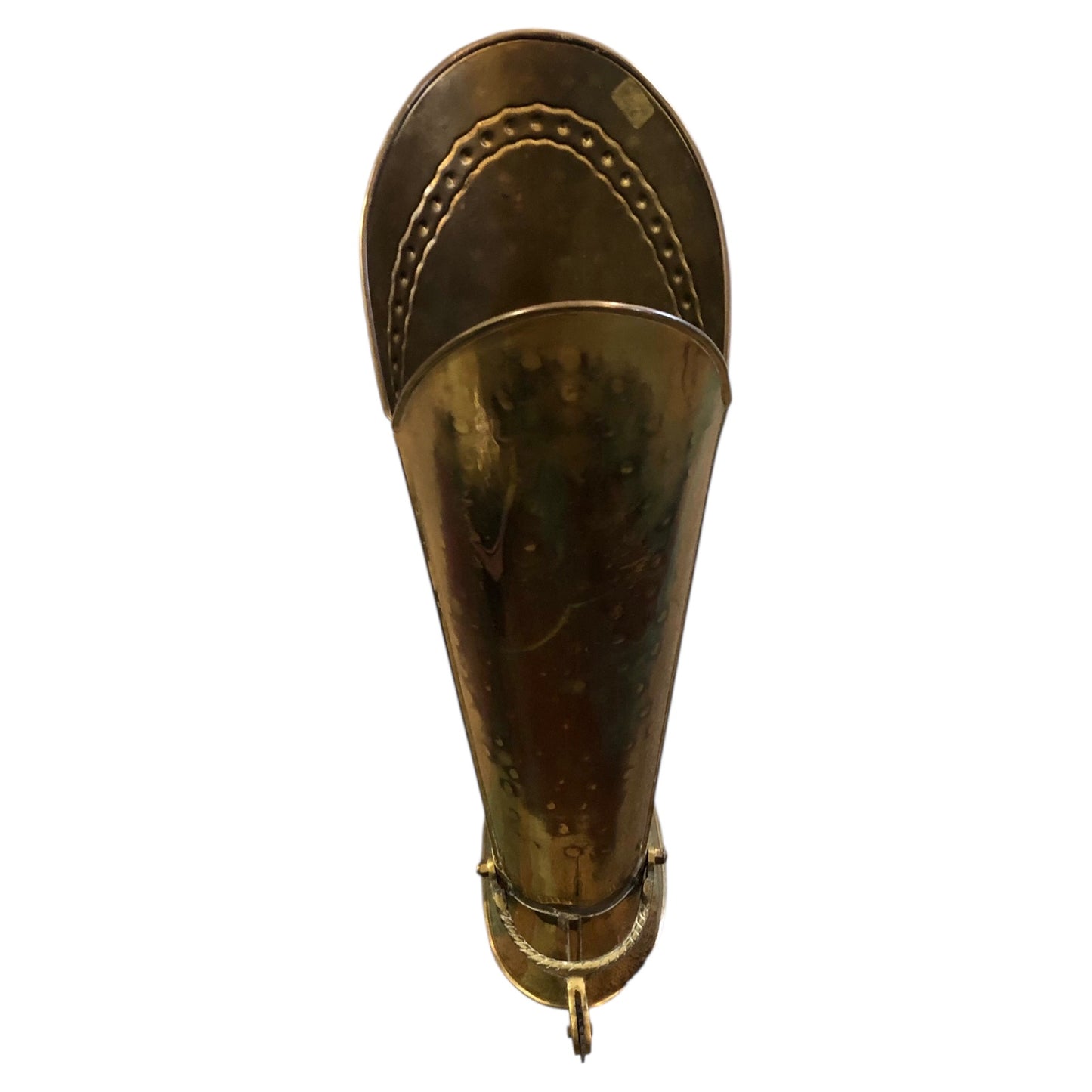 000593....Handsome Vintage Umbrella/Stick Stand Brass Boot