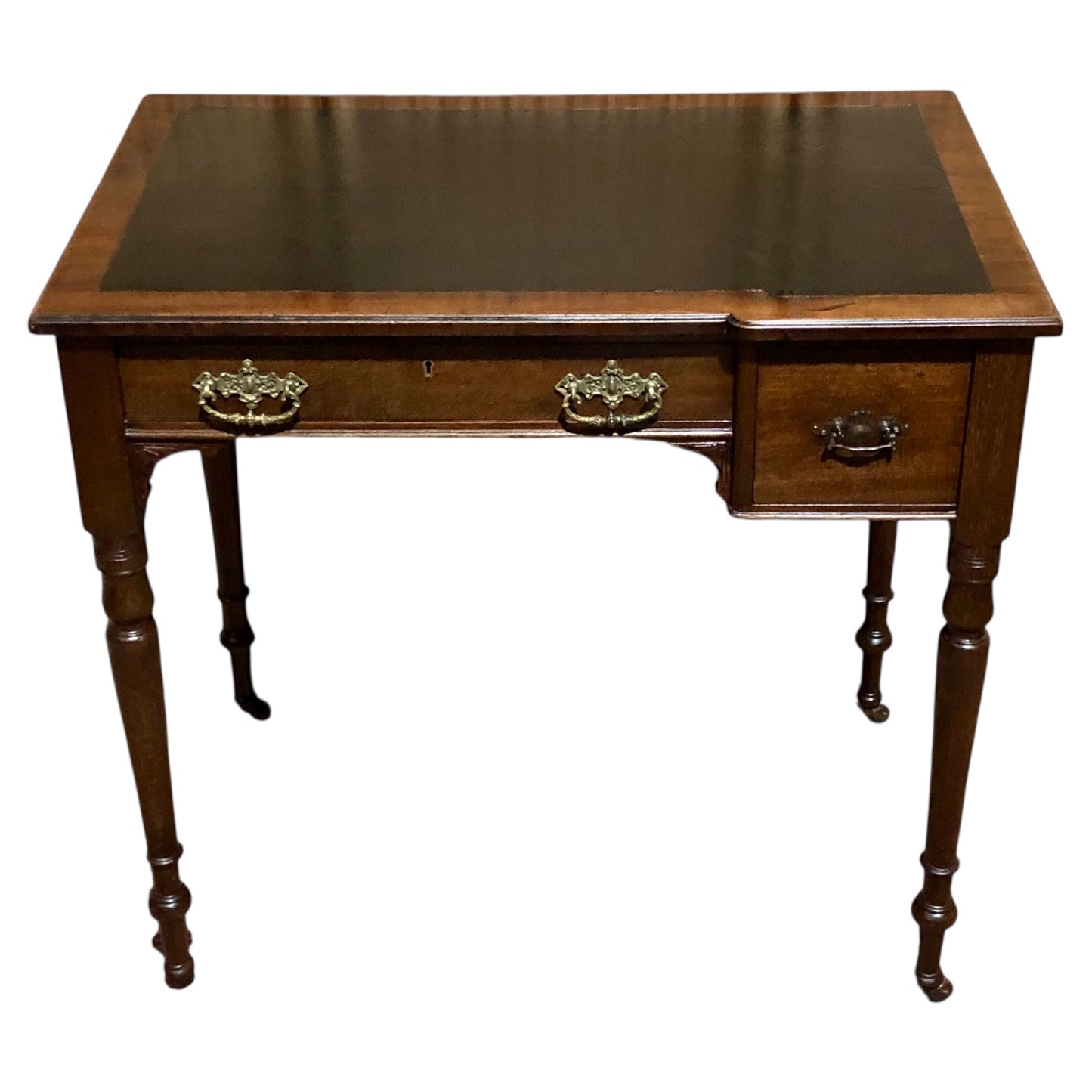 000583....Handsome Antique Mahogany Desk
