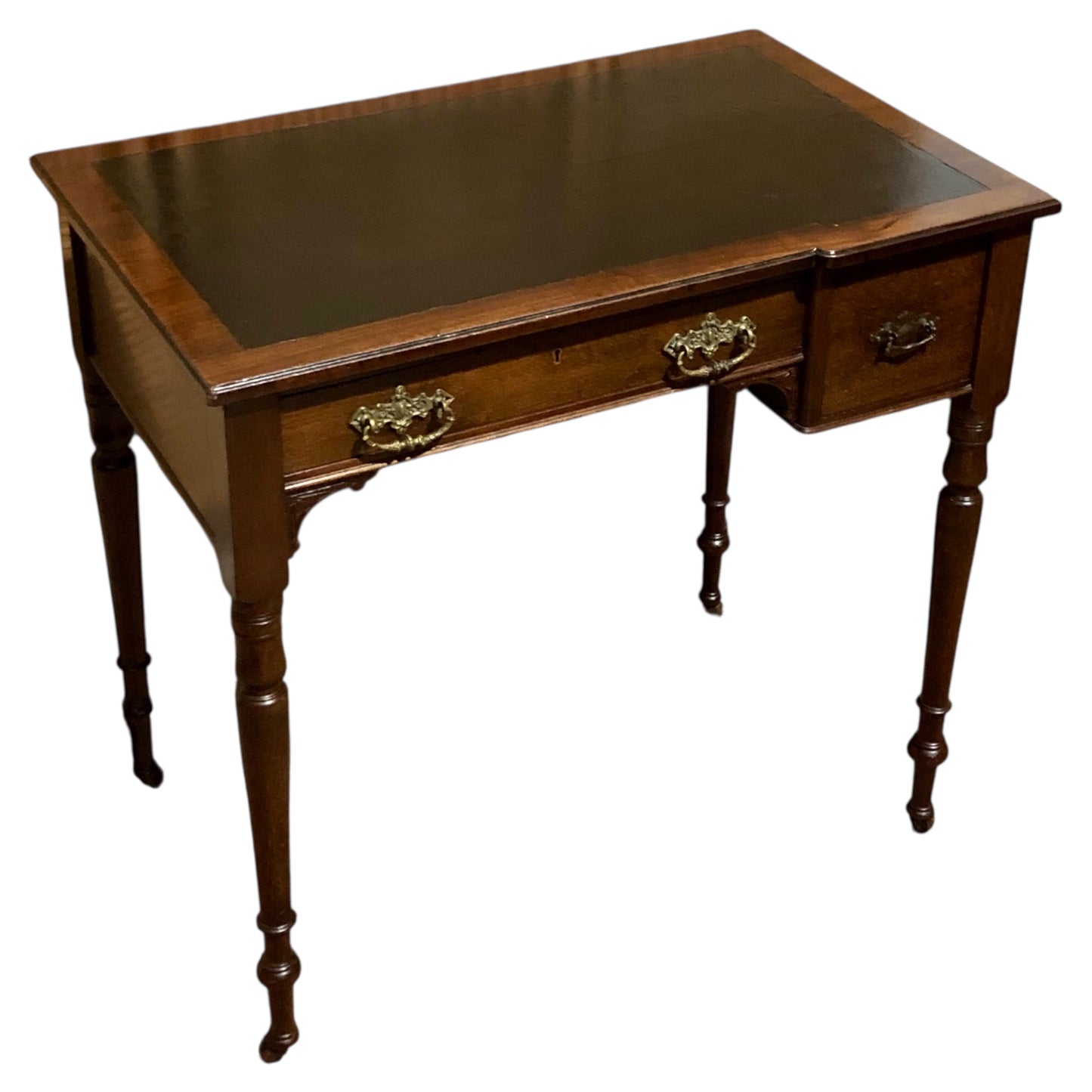 000583....Handsome Antique Mahogany Desk
