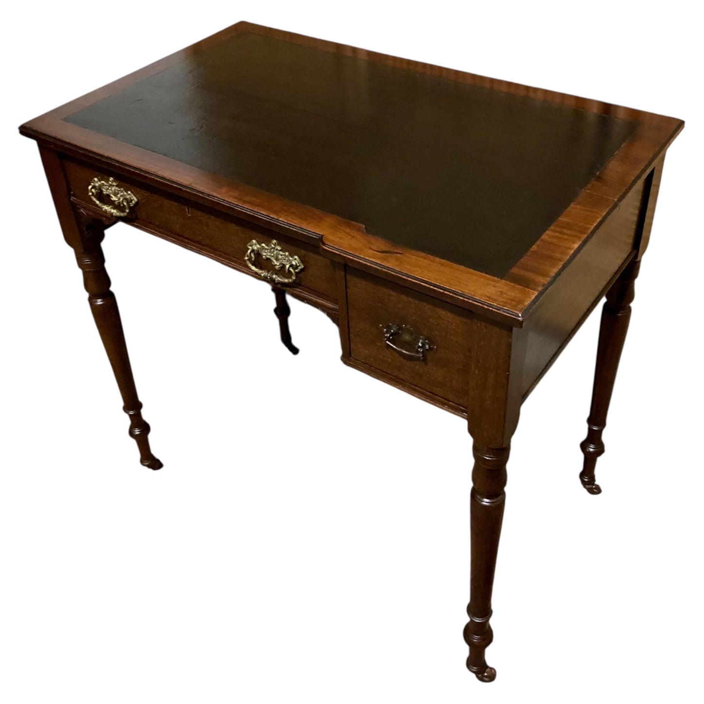 000583....Handsome Antique Mahogany Desk