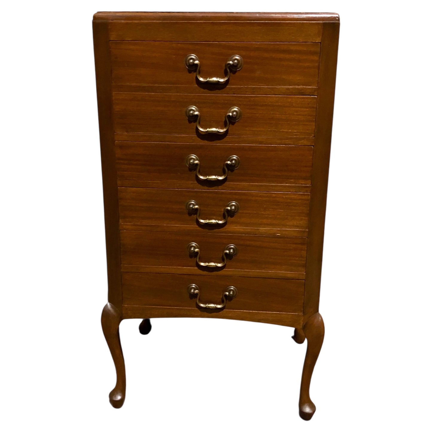 000582....Handsome Art Deco Style Music Chest / Cabinet