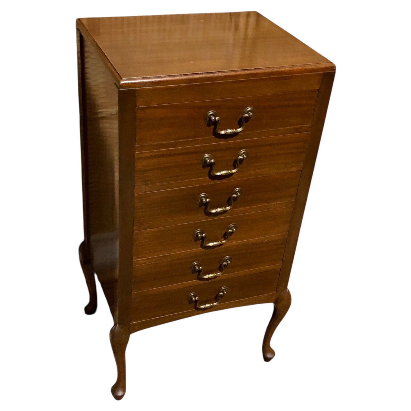 000582....Handsome Art Deco Style Music Chest / Cabinet