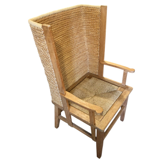 000579....Handsome Vintage Orkney Chair Orkney Armchair ( sold )