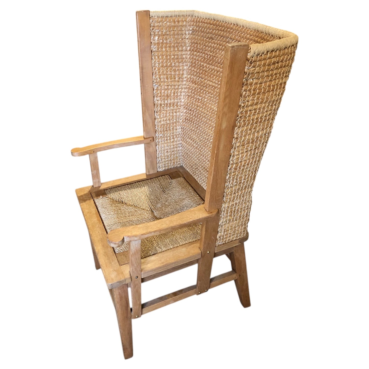 000579....Handsome Vintage Orkney Chair Orkney Armchair ( sold )