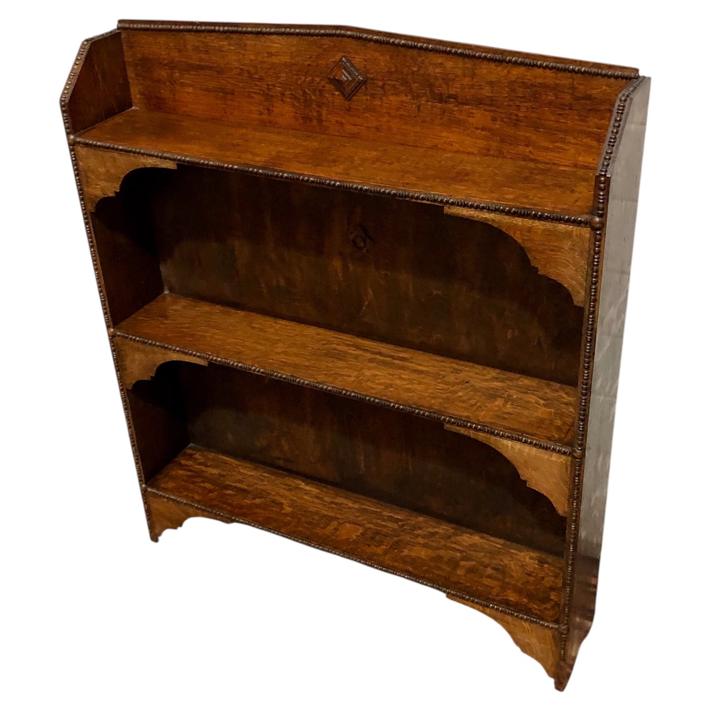 000567....Handsome Arts And Crafts Oak Bookcase