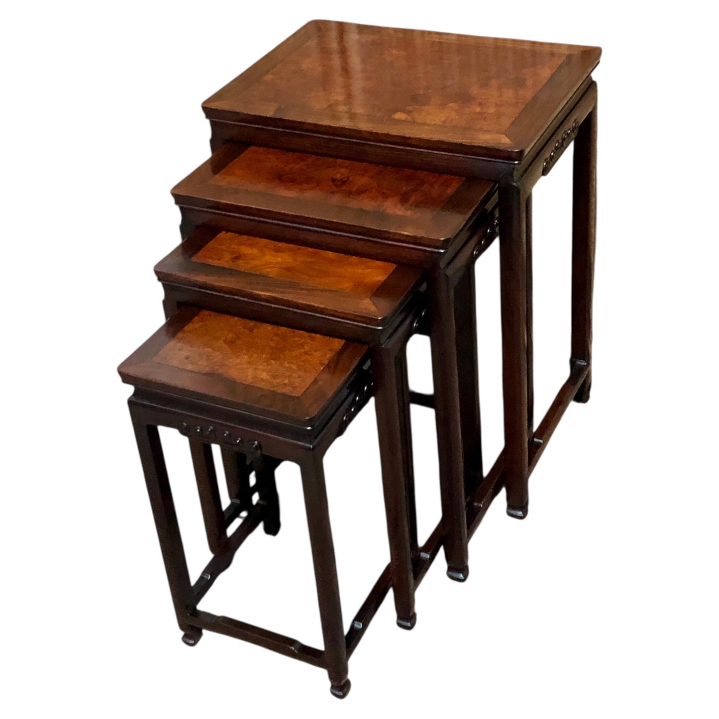 000564....Handsome Nest Of Oriental Tables