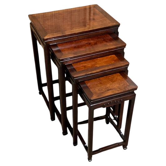 000564....Handsome Nest Of Oriental Tables