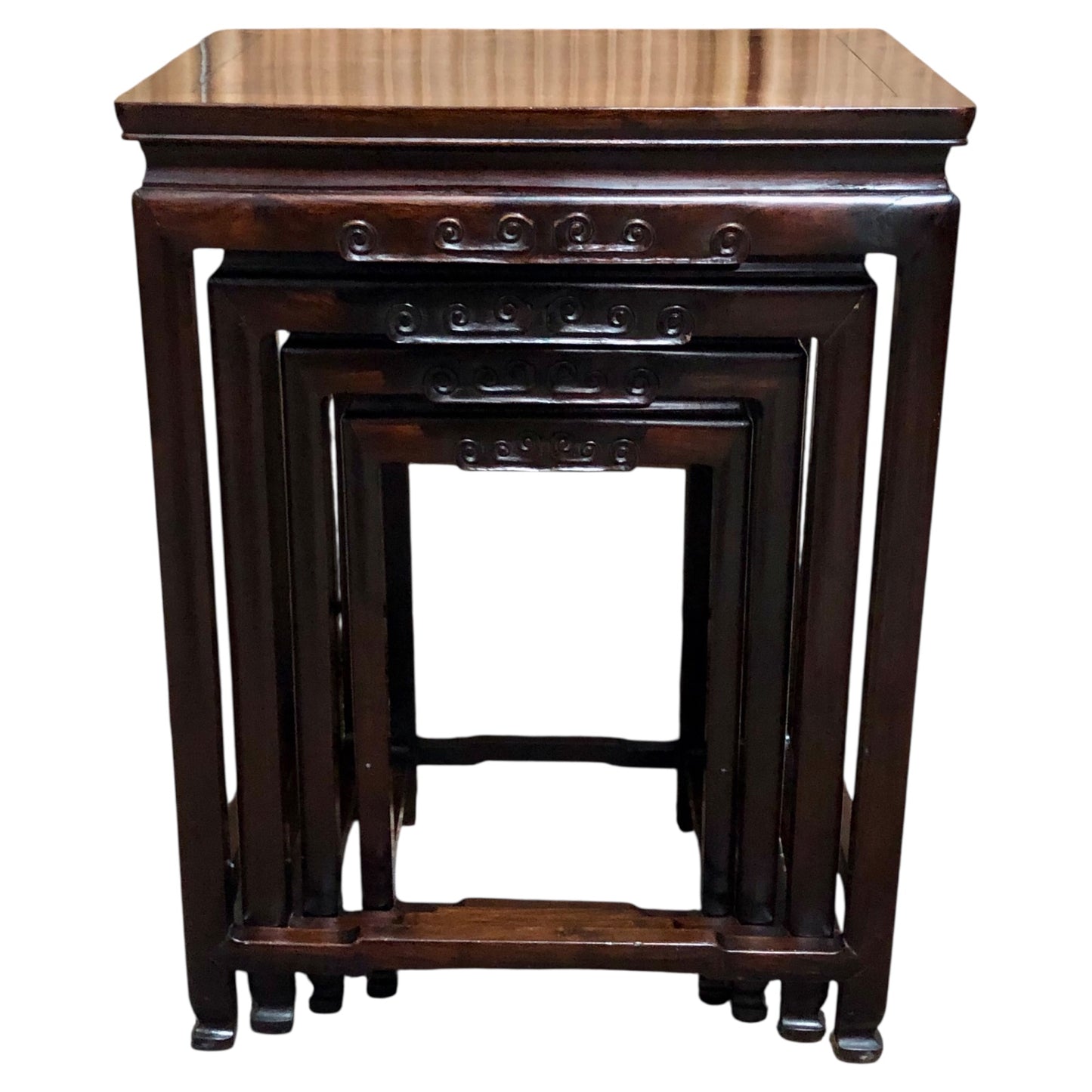 000564....Handsome Nest Of Oriental Tables