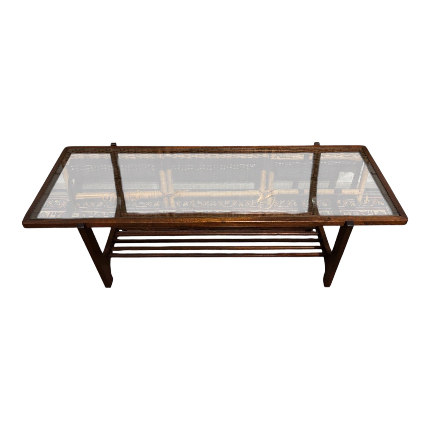 000557....Handsome Retro Teak Coffee Table