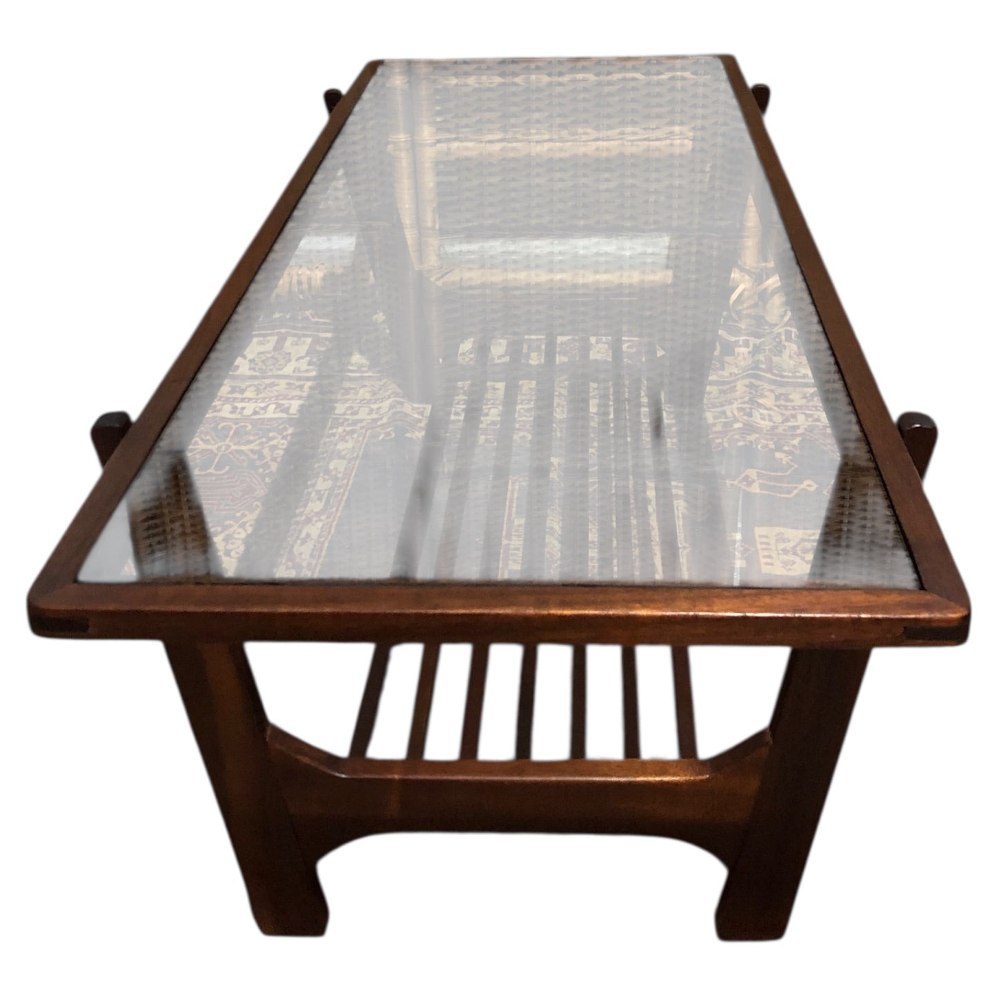 000557....Handsome Retro Teak Coffee Table