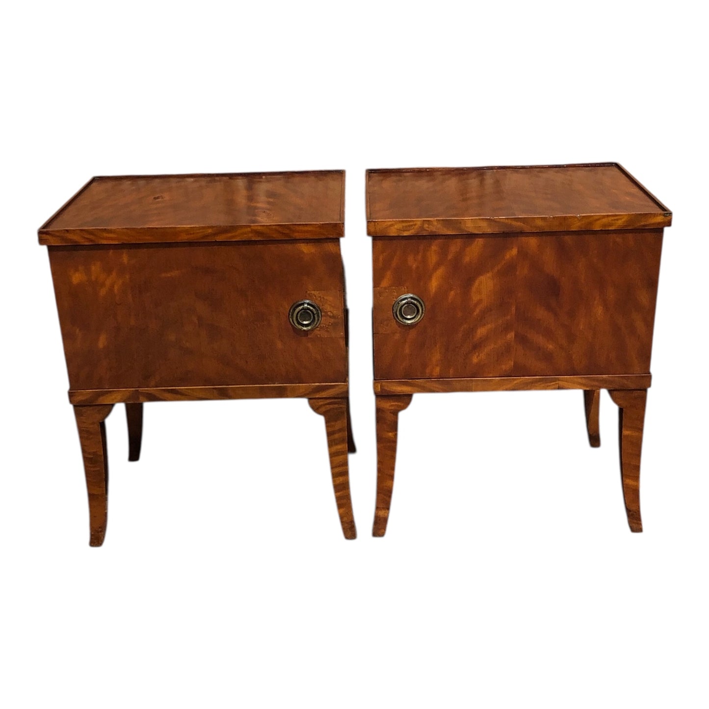 000532...Handsome Pair Of French Art Deco Bedside Tables. ( sold )
