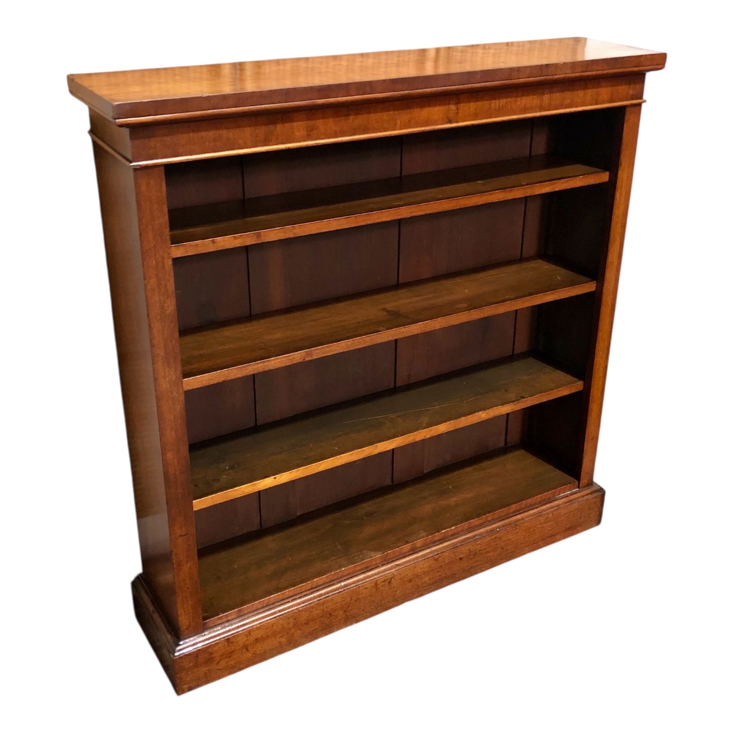 000524....Handsome Antique Walnut Bookcase
