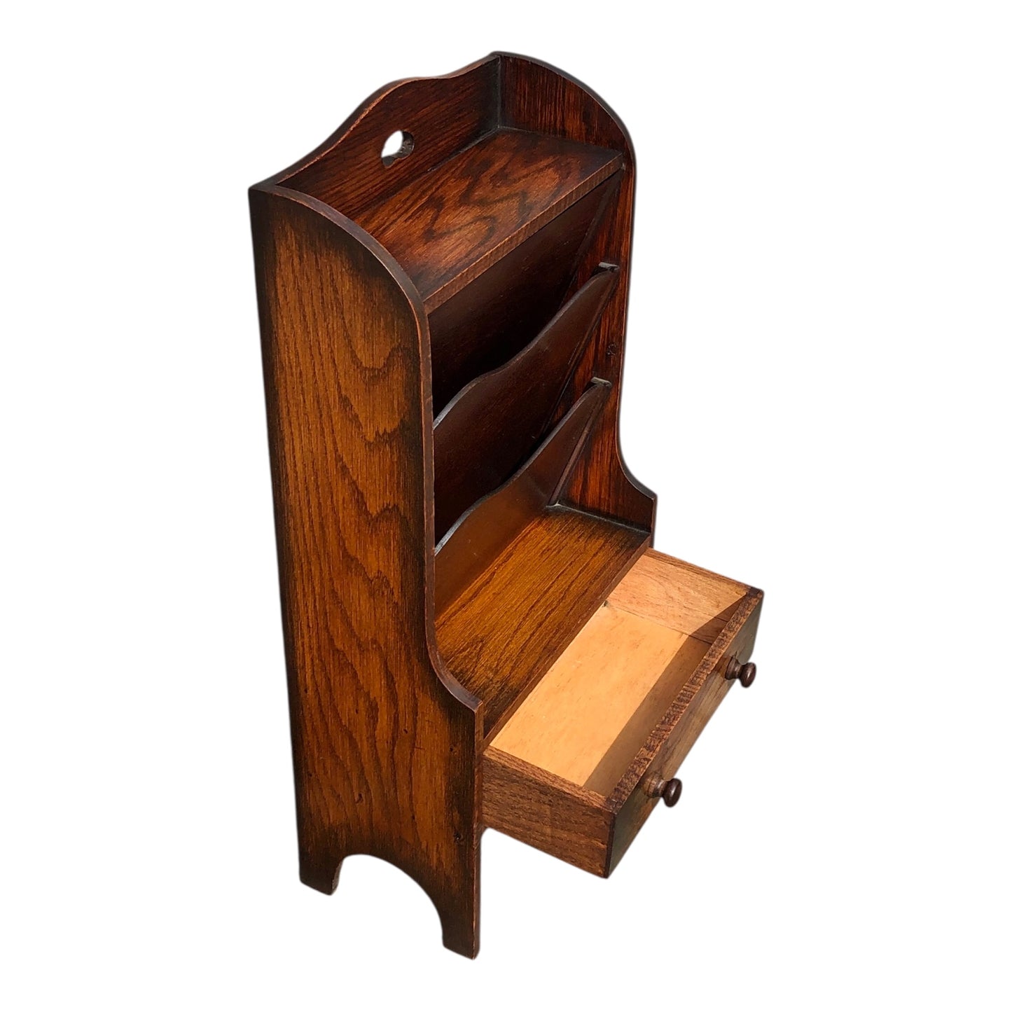 000522....Handsome Vintage Magazine Rack
