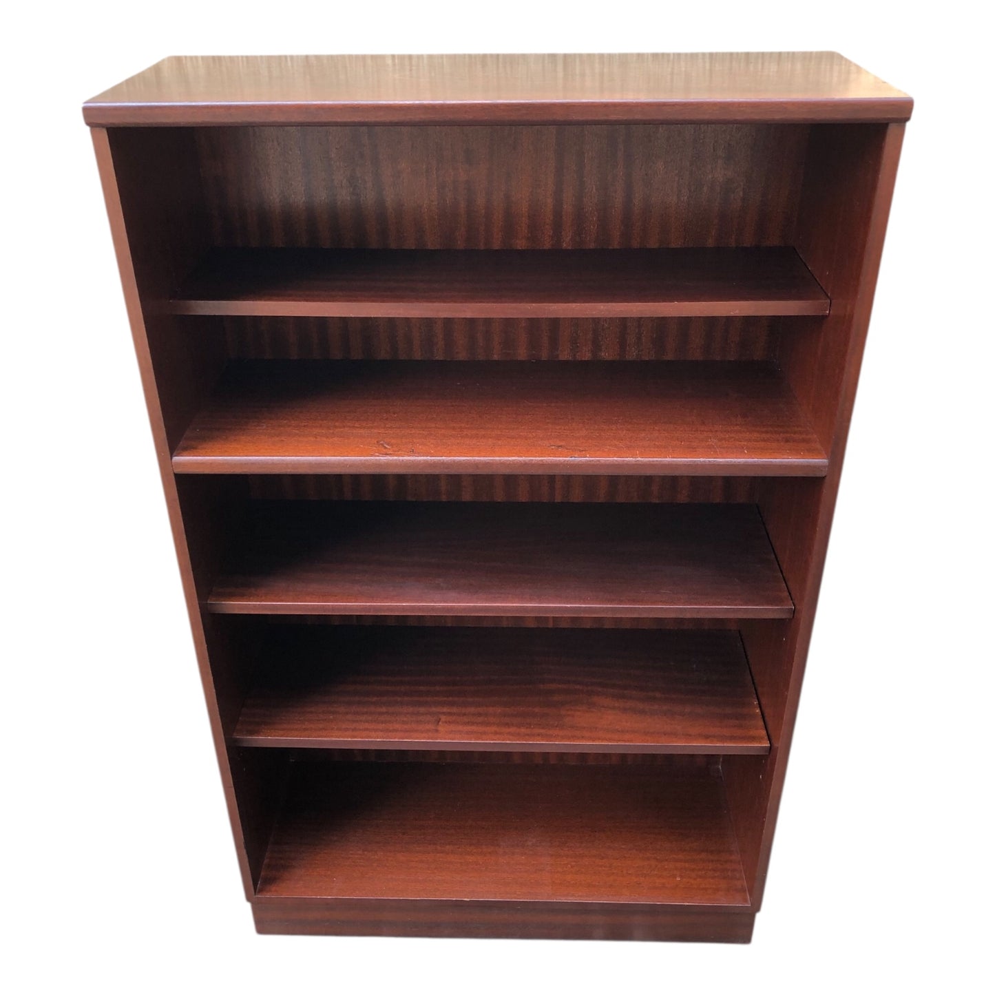 000520....Handsome Vintage Mahogany Bookcase