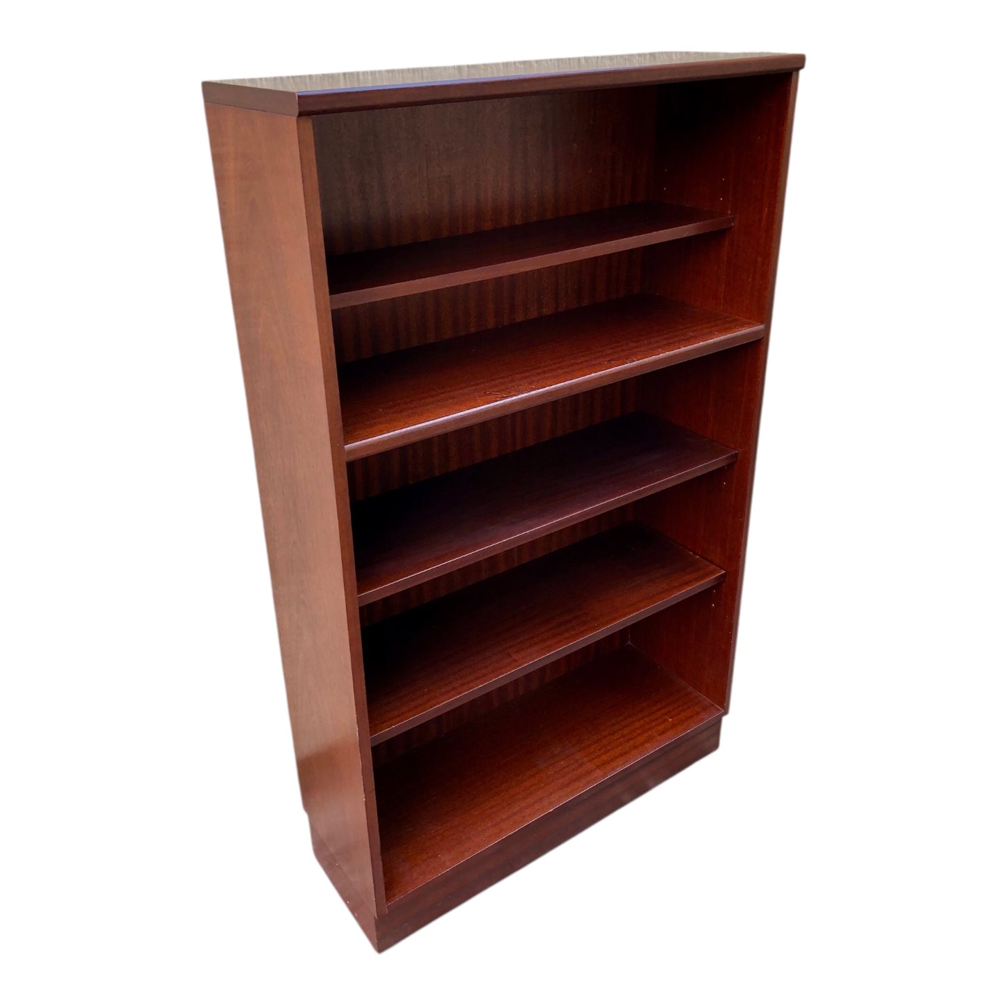 000520....Handsome Vintage Mahogany Bookcase