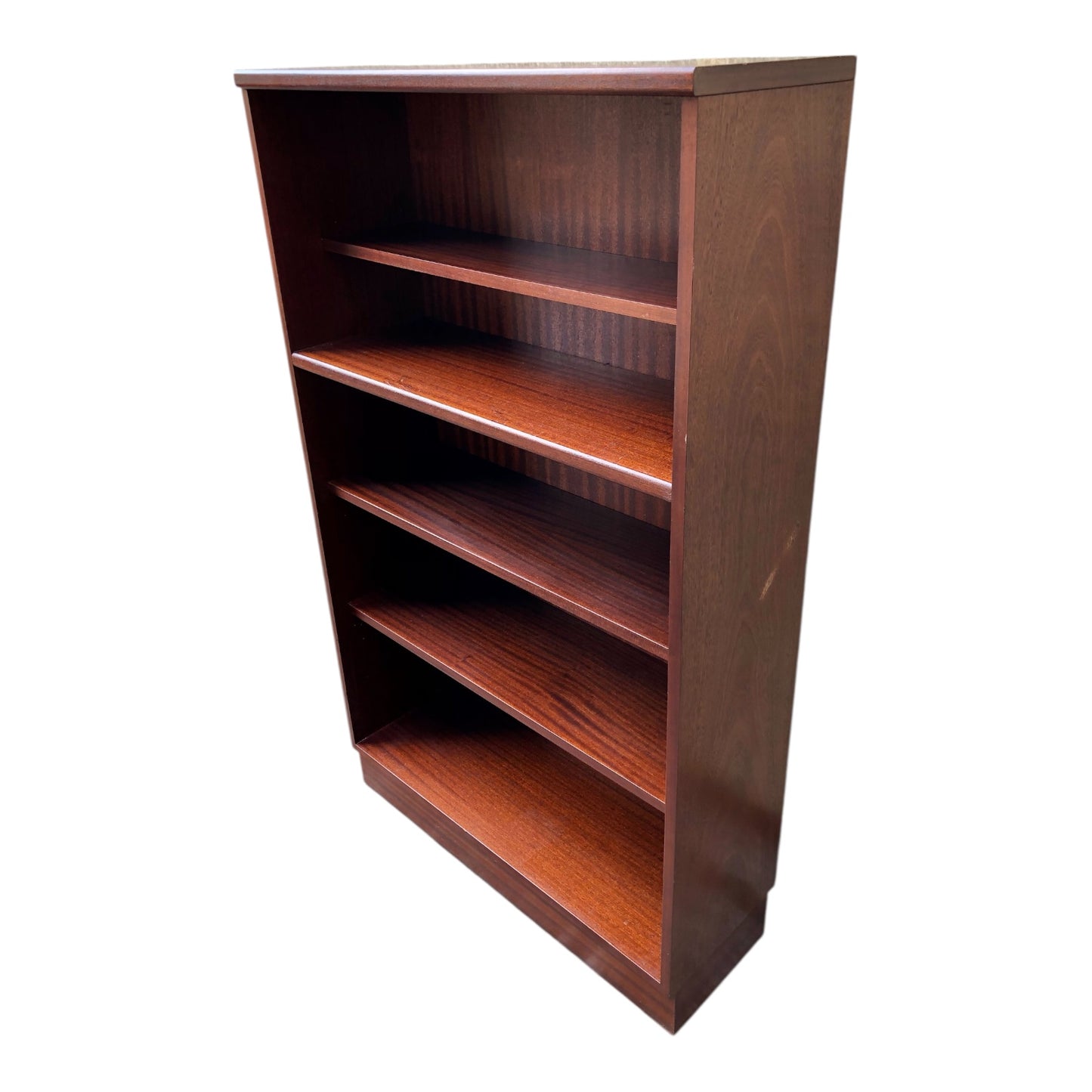 000520....Handsome Vintage Mahogany Bookcase
