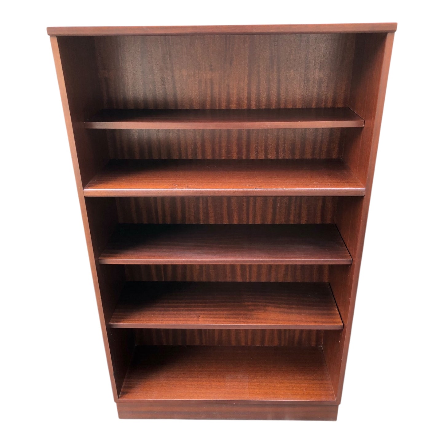 000520....Handsome Vintage Mahogany Bookcase