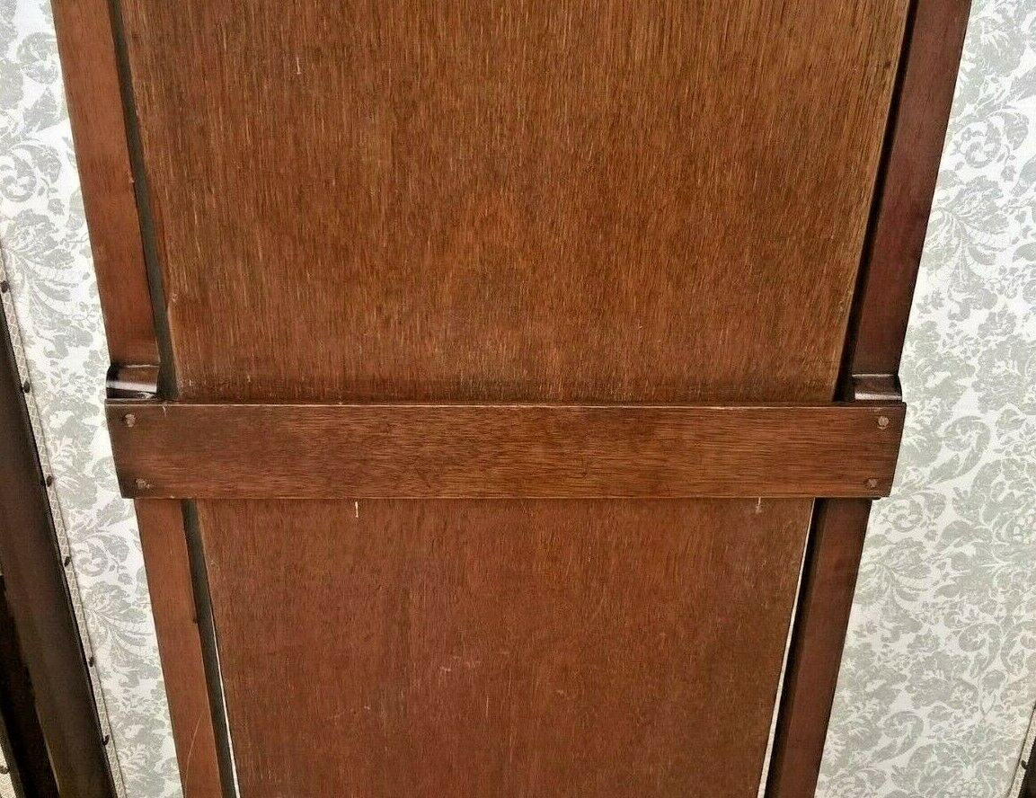 Vintage Mahogany Cheval Mirror / Queen Anne Style Mirror