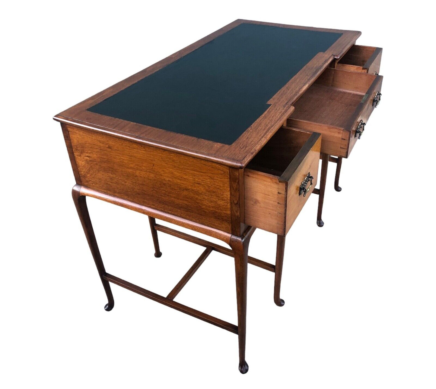 000881....Handsome Vintage Walnut Desk