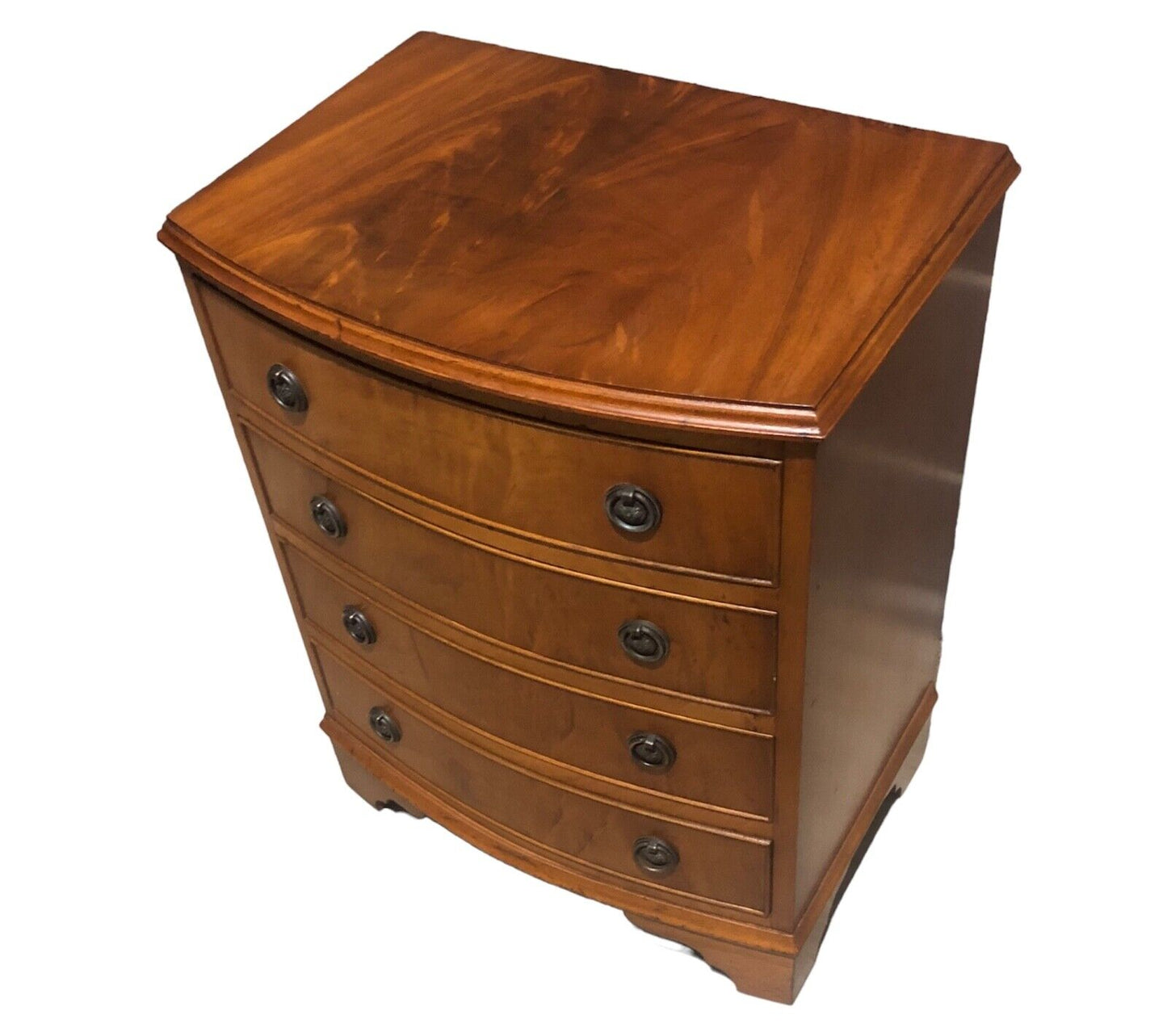 000888....Handsome Vintage Bedside Chest / Bedside Table ( sold )